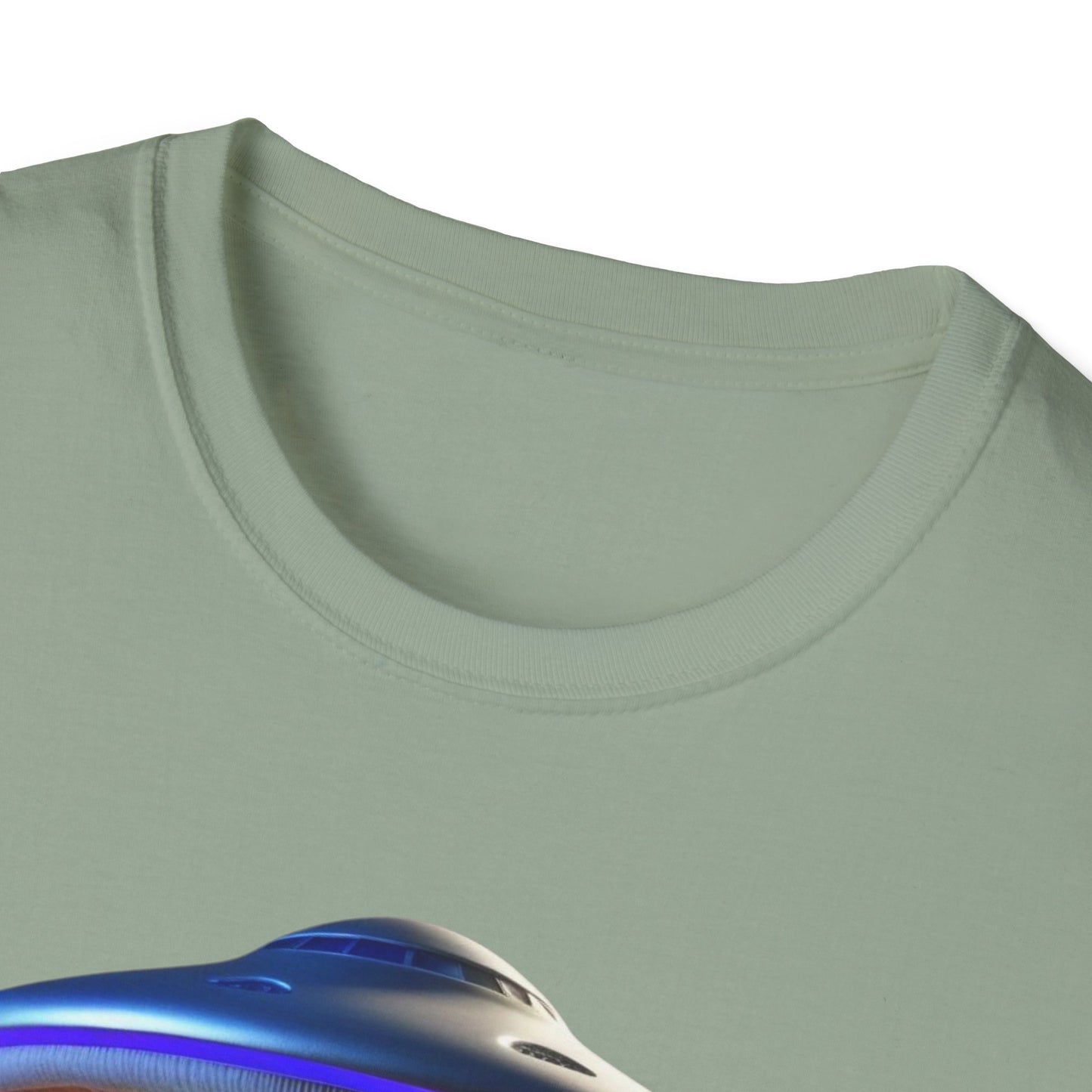 Mushroom UFO T-Shirt | Retro Alien Sci-Fi Graphic Tee