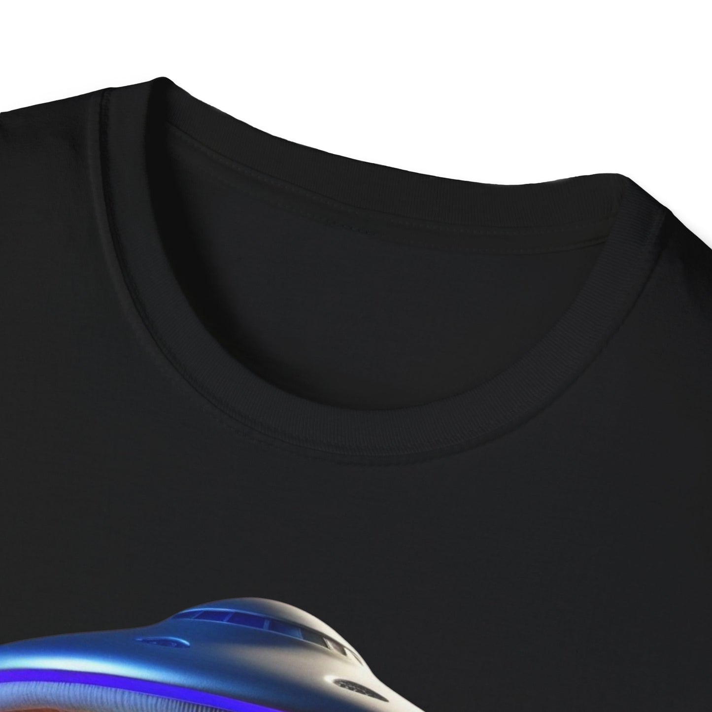 Mushroom UFO T-Shirt | Retro Alien Sci-Fi Graphic Tee