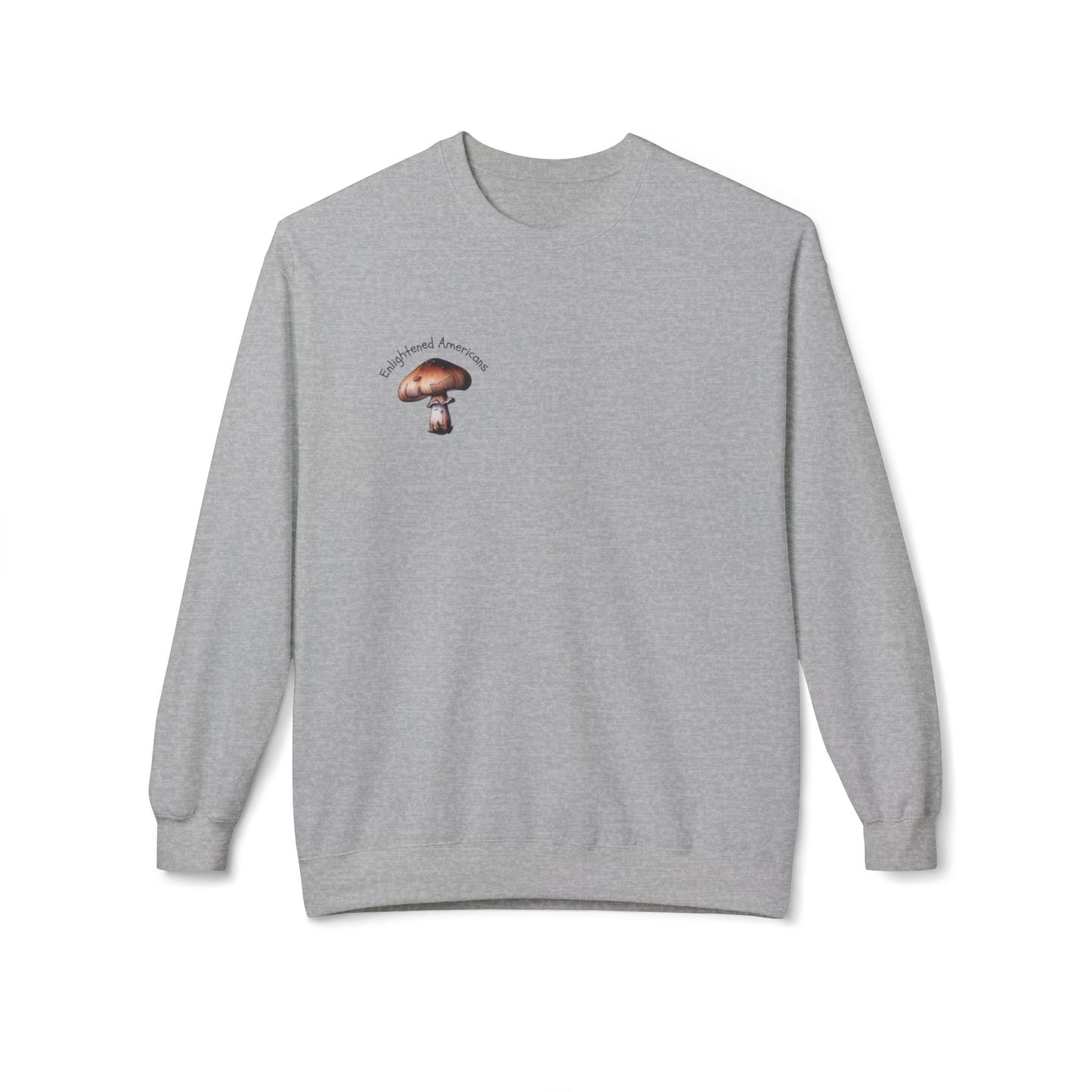 Interconnectedness of all Things Mushroom Crewneck Sweatshirt