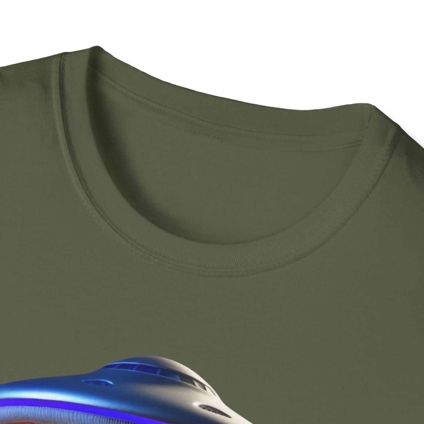 Mushroom UFO T-Shirt | Retro Alien Sci-Fi Graphic Tee