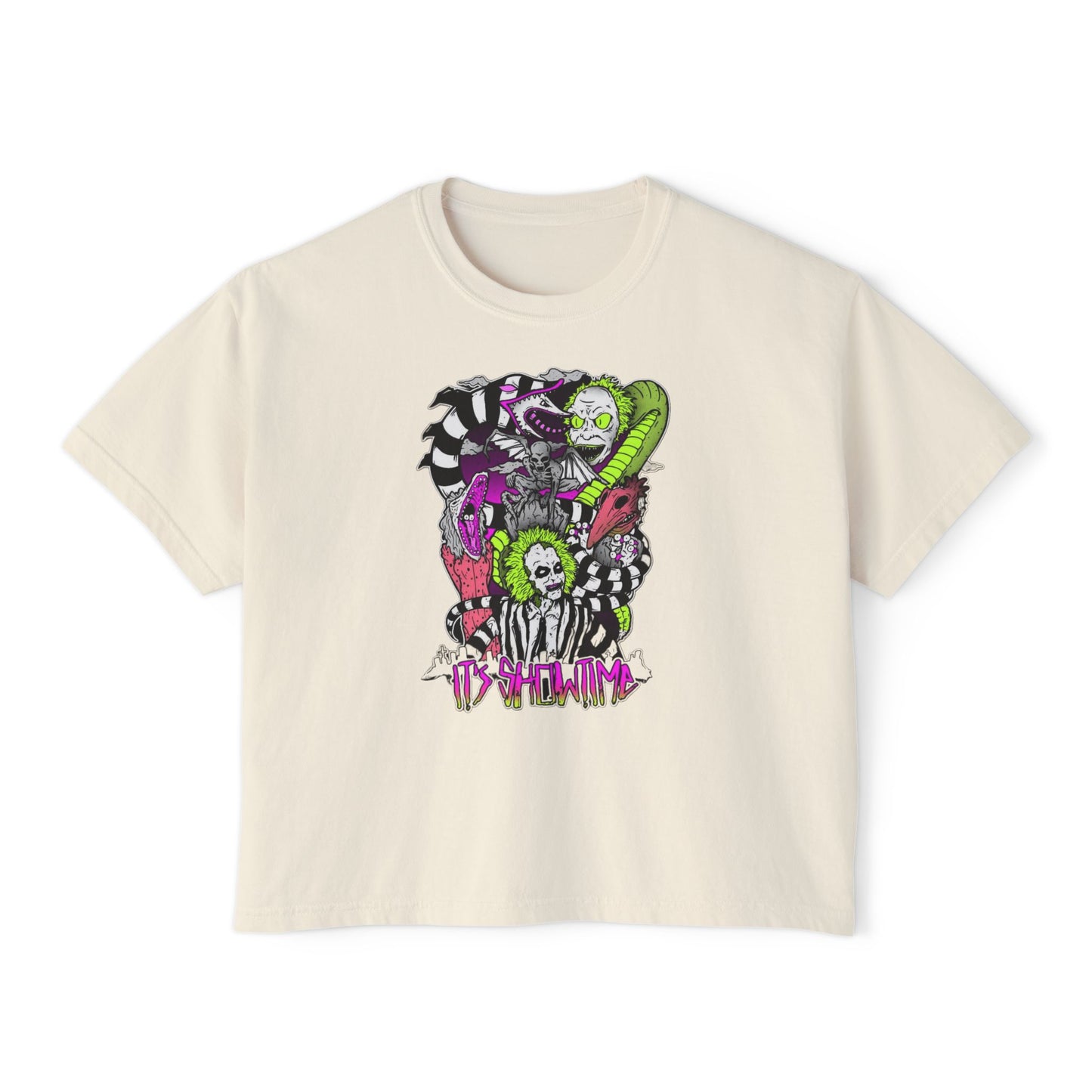 Women's Boxy Tee - Beetlejuice Shirt