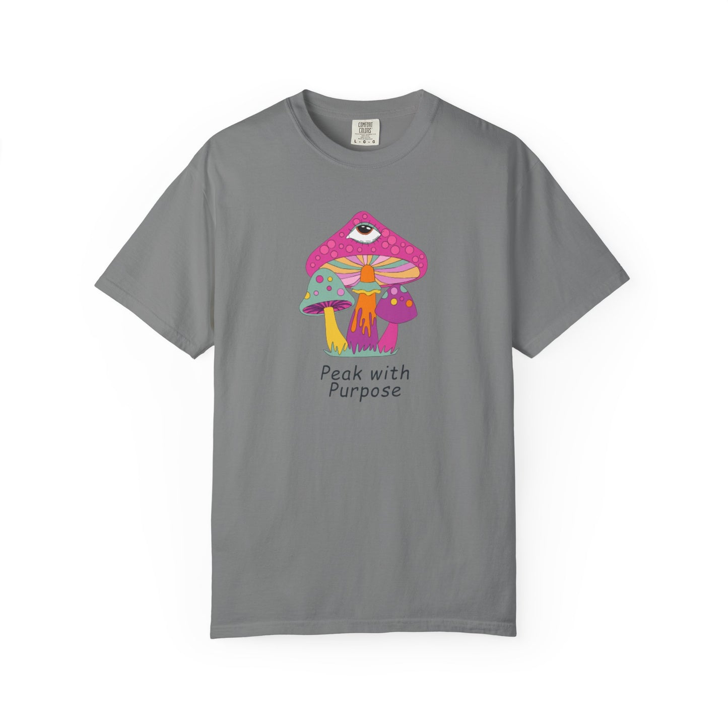 Peak with Purpose T-Shirt for Creative Souls, Unisex Tee, Gift for Nature Lovers, Festival Wear, Bohemian Style