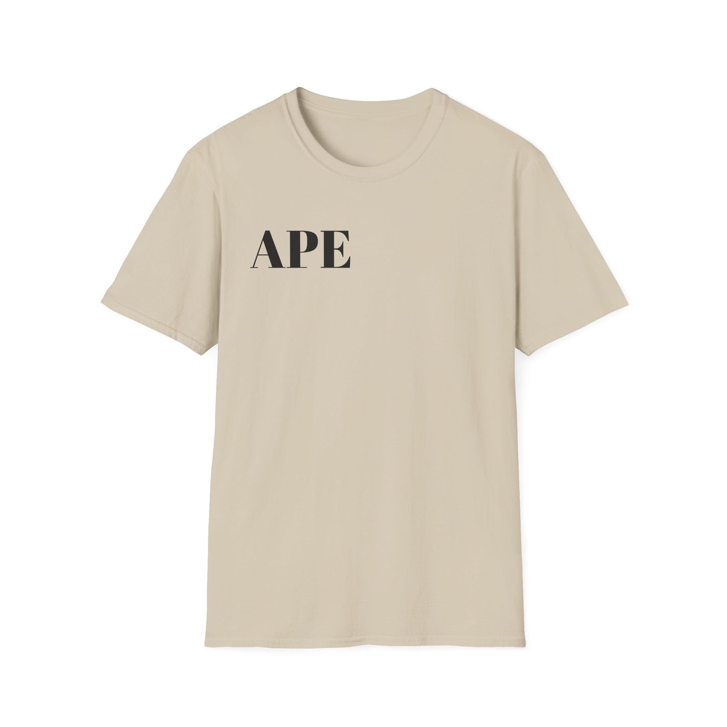 Albino Ape Unisex T-Shirt - Funny Animal Tee, Gift for Ape Lovers