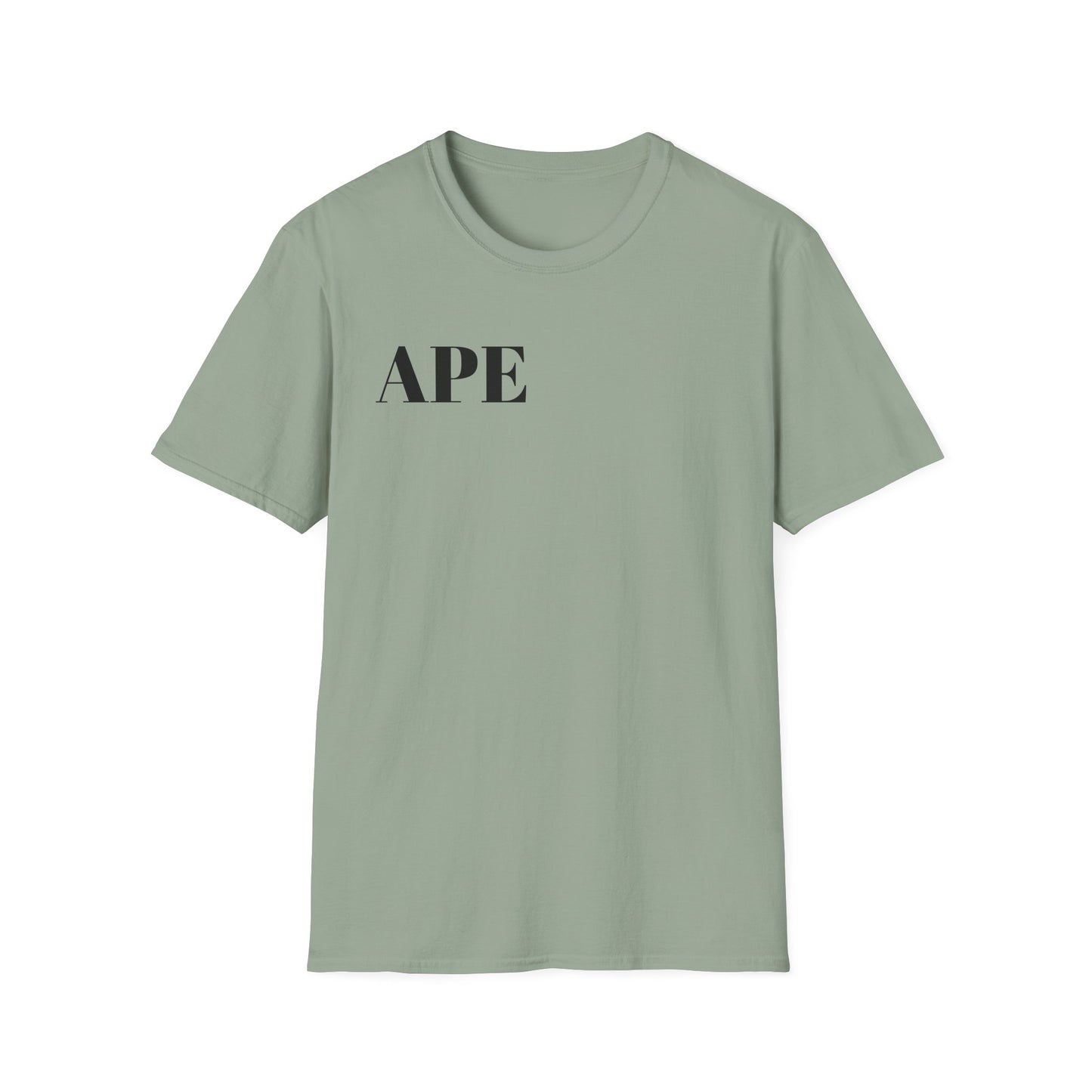 Albino Ape Unisex T-Shirt - Funny Animal Tee, Gift for Ape Lovers
