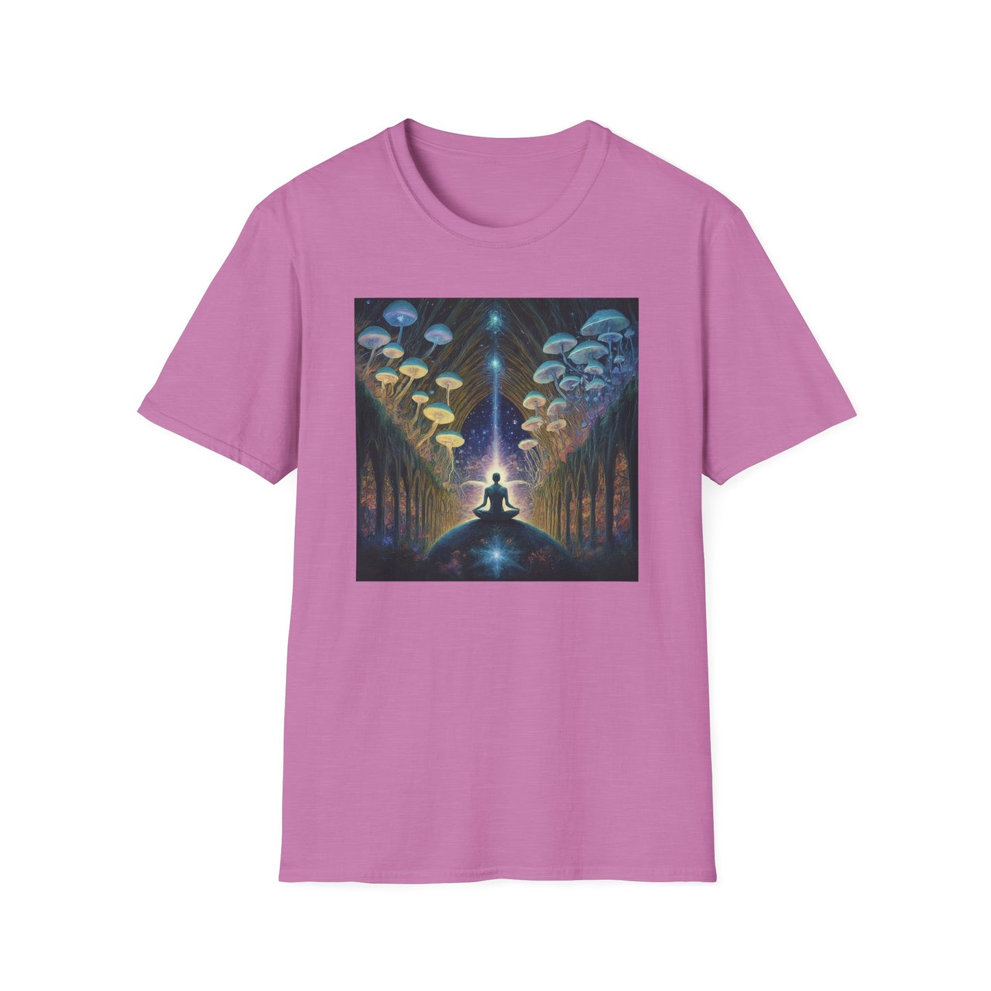 Mystical Meditation T-Shirt | Cosmic Vibes Unisex Tee