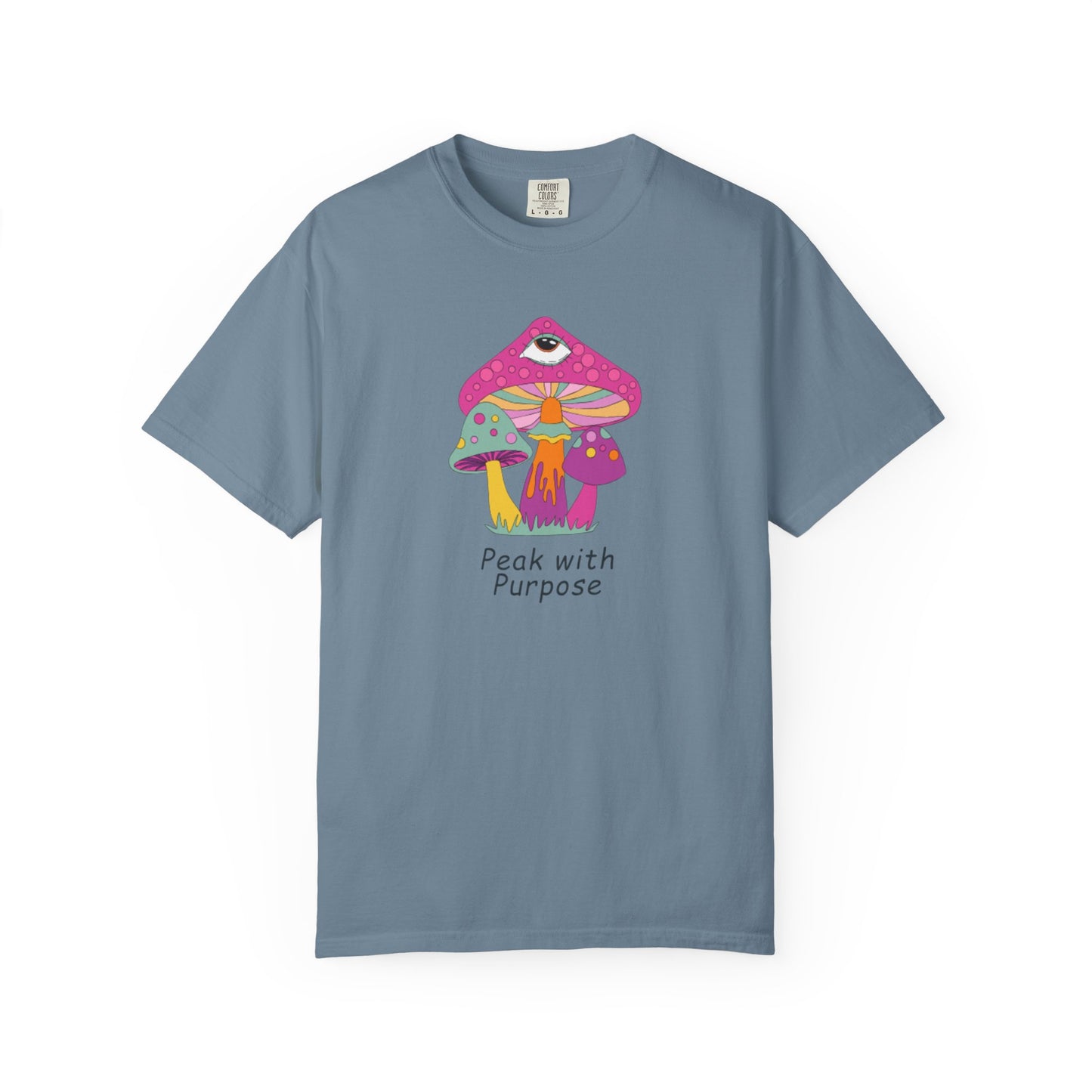 Peak with Purpose T-Shirt for Creative Souls, Unisex Tee, Gift for Nature Lovers, Festival Wear, Bohemian Style