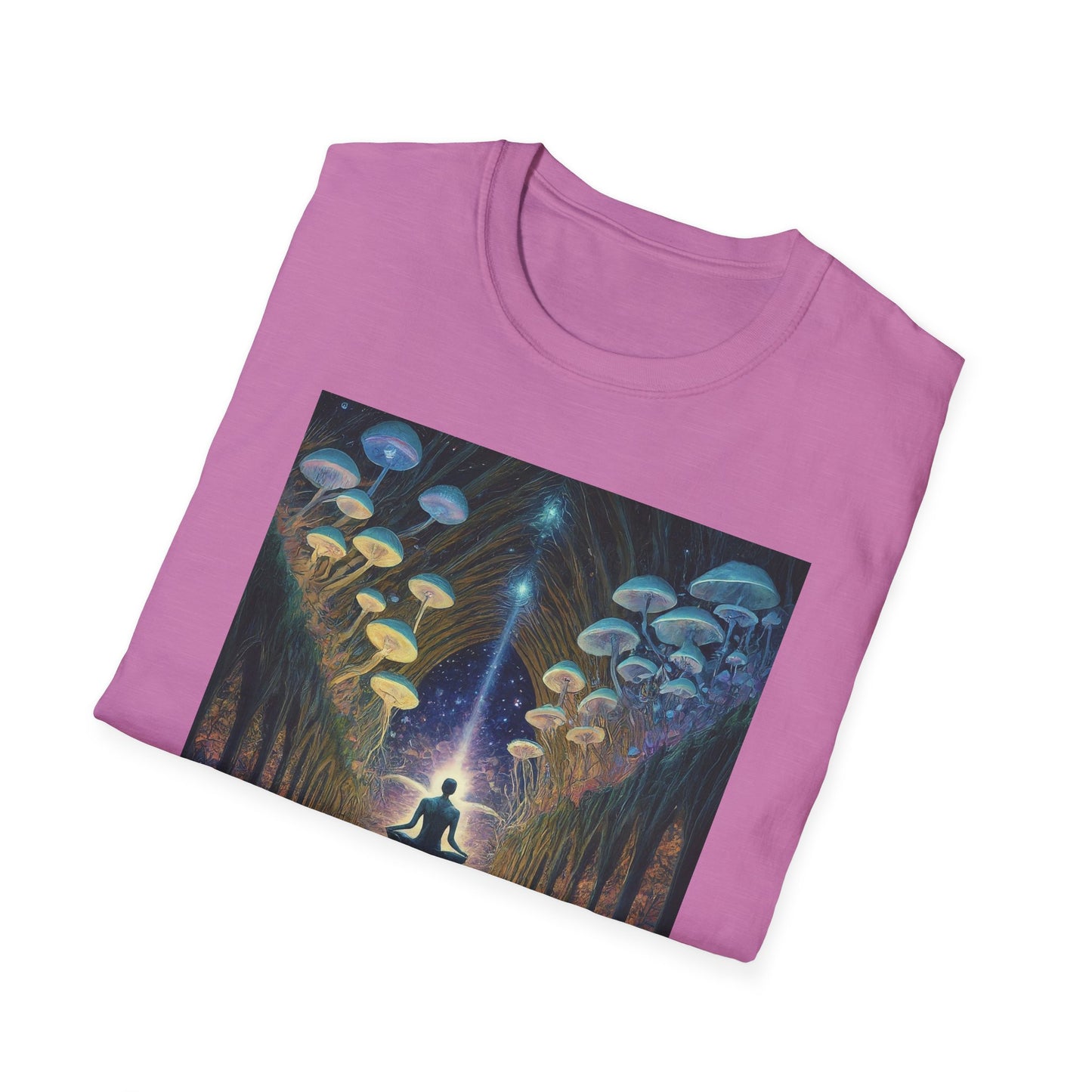 Mystical Meditation T-Shirt | Cosmic Vibes Unisex Tee