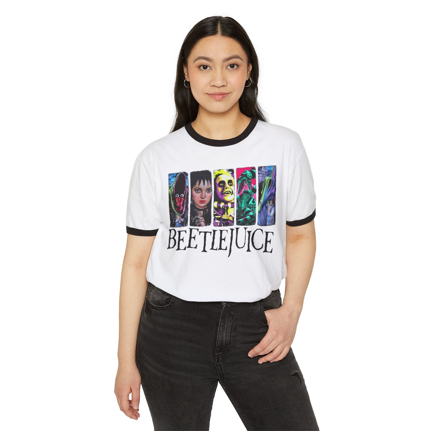 Beetlejuice Fun Ringer T-Shirt