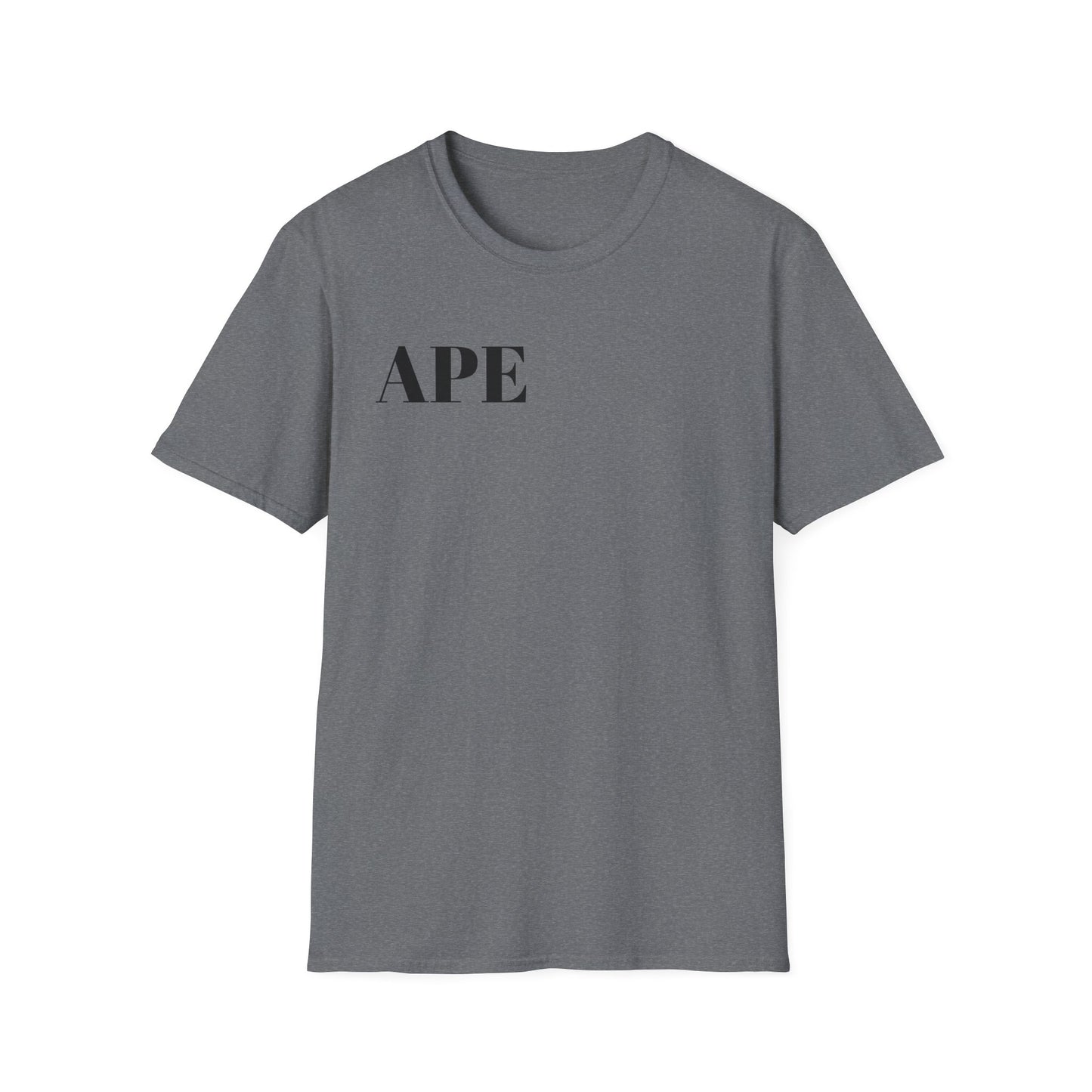 Albino Ape Unisex T-Shirt - Funny Animal Tee, Gift for Ape Lovers