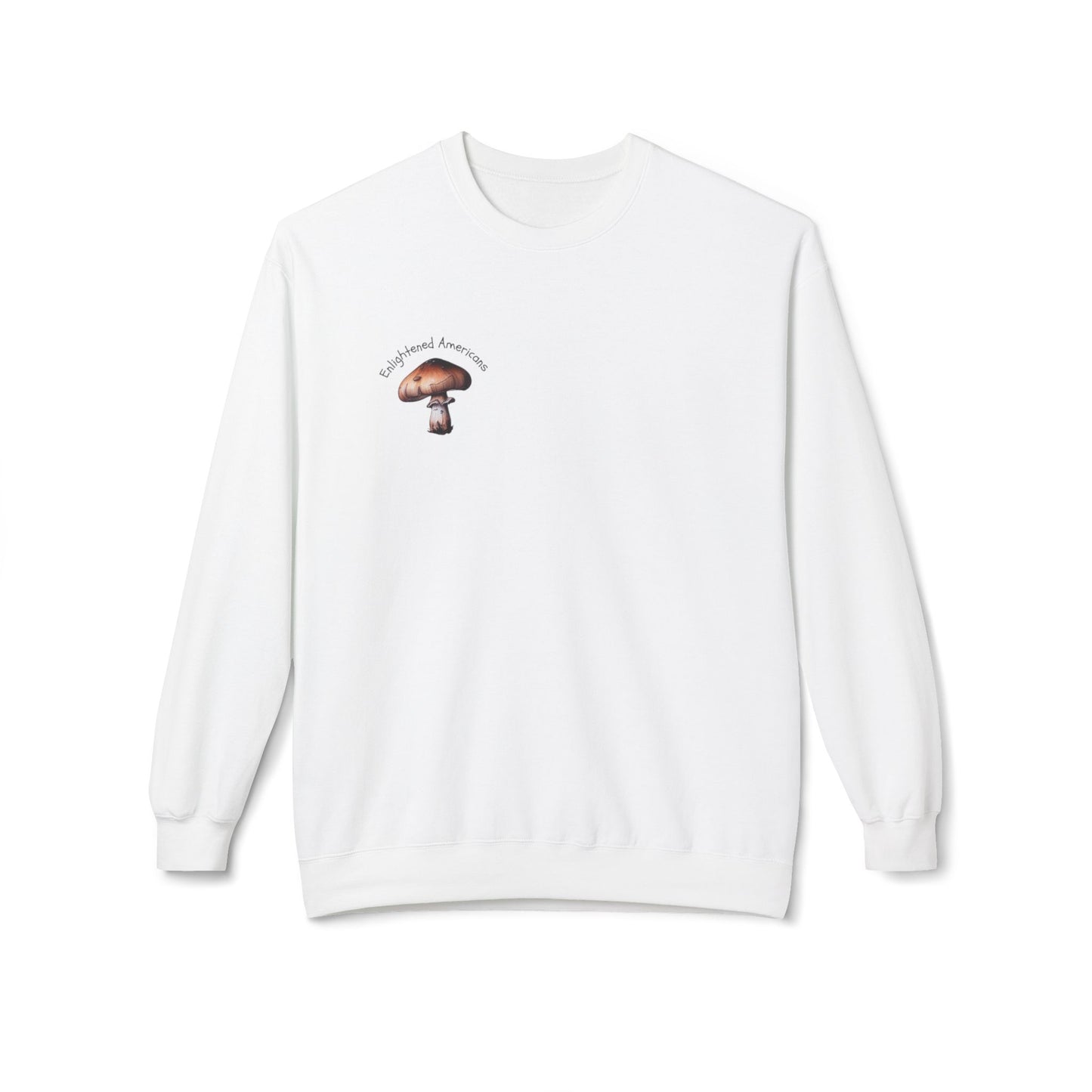 Interconnectedness of all Things Mushroom Crewneck Sweatshirt