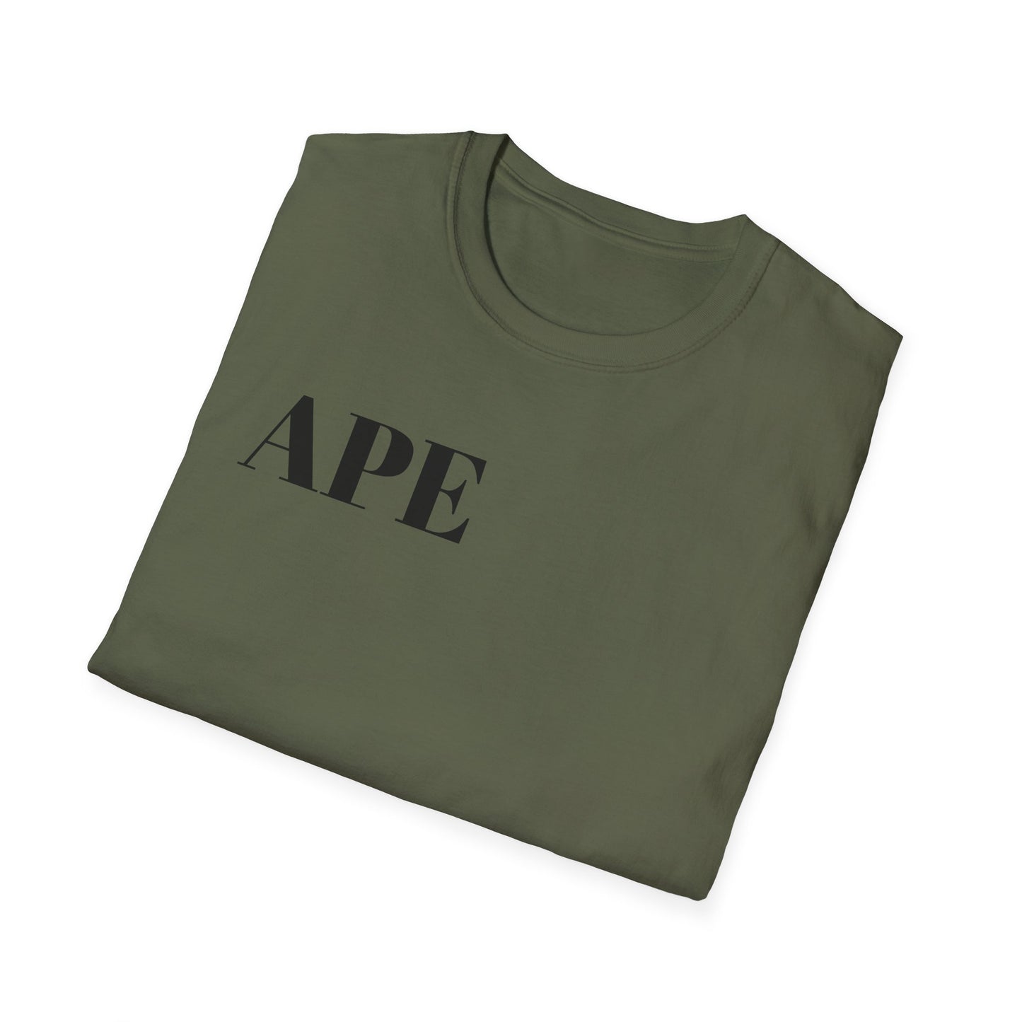 Albino Ape Unisex T-Shirt - Funny Animal Tee, Gift for Ape Lovers