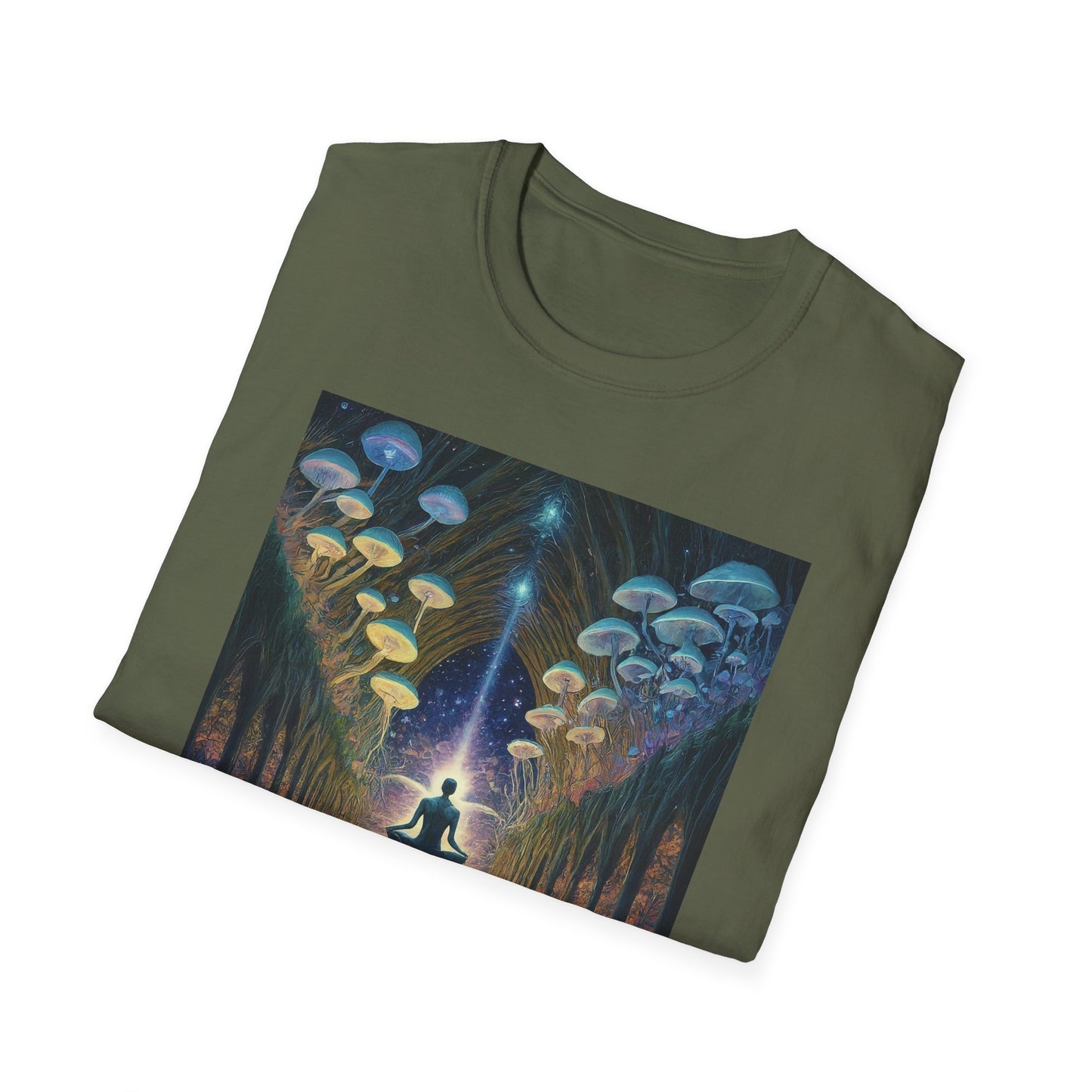Mystical Meditation T-Shirt | Cosmic Vibes Unisex Tee