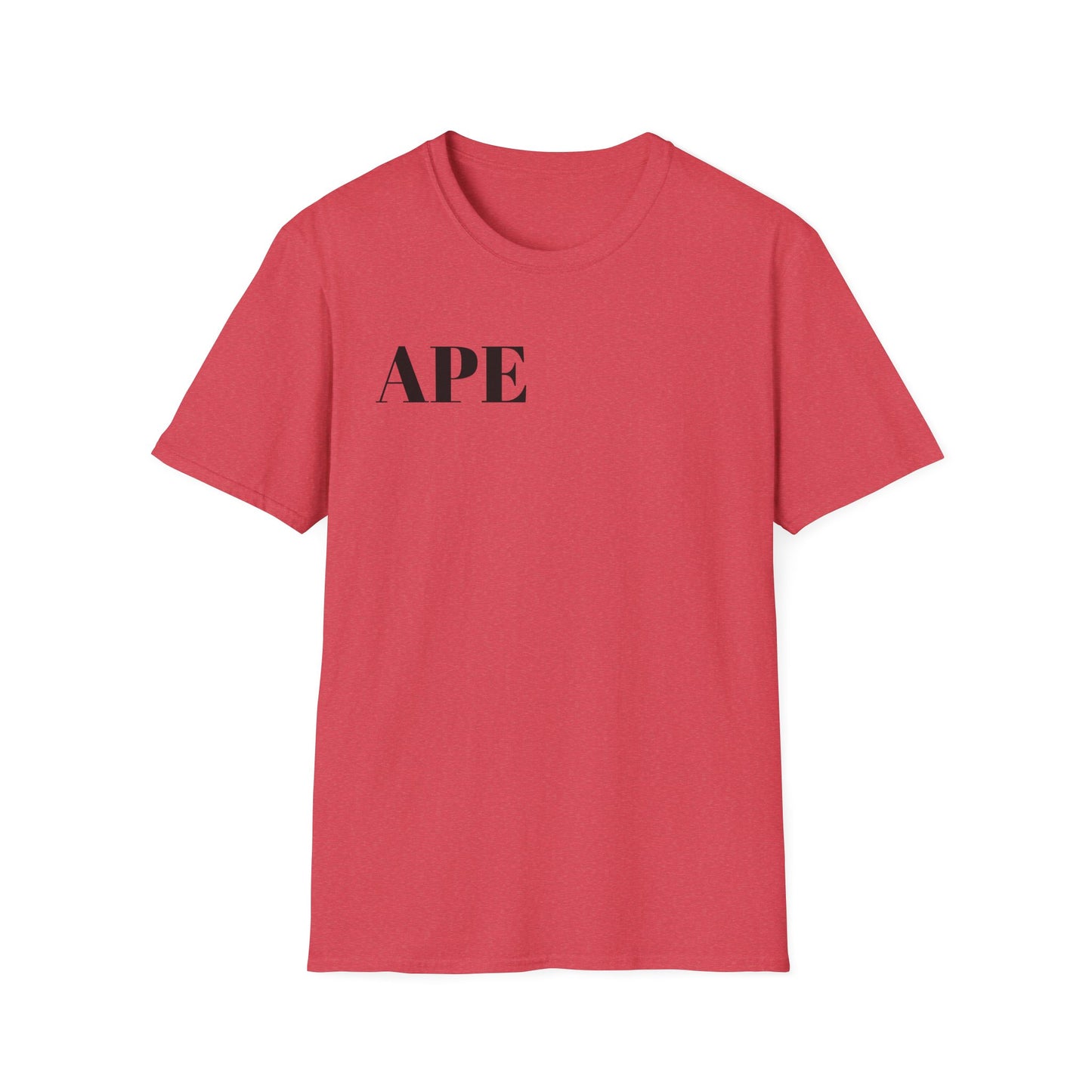 Albino Ape Unisex T-Shirt - Funny Animal Tee, Gift for Ape Lovers