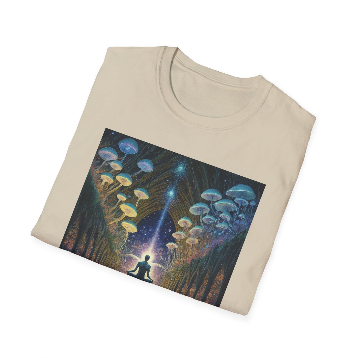 Mystical Meditation T-Shirt | Cosmic Vibes Unisex Tee