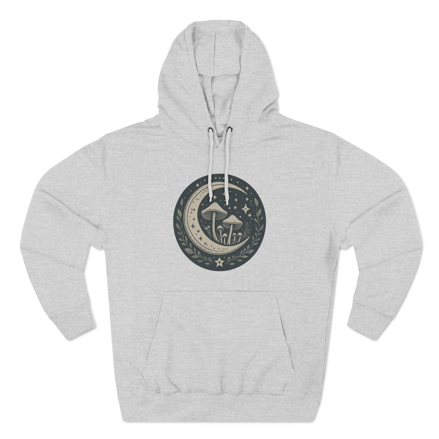 Three-Panel Fleece Hoodie