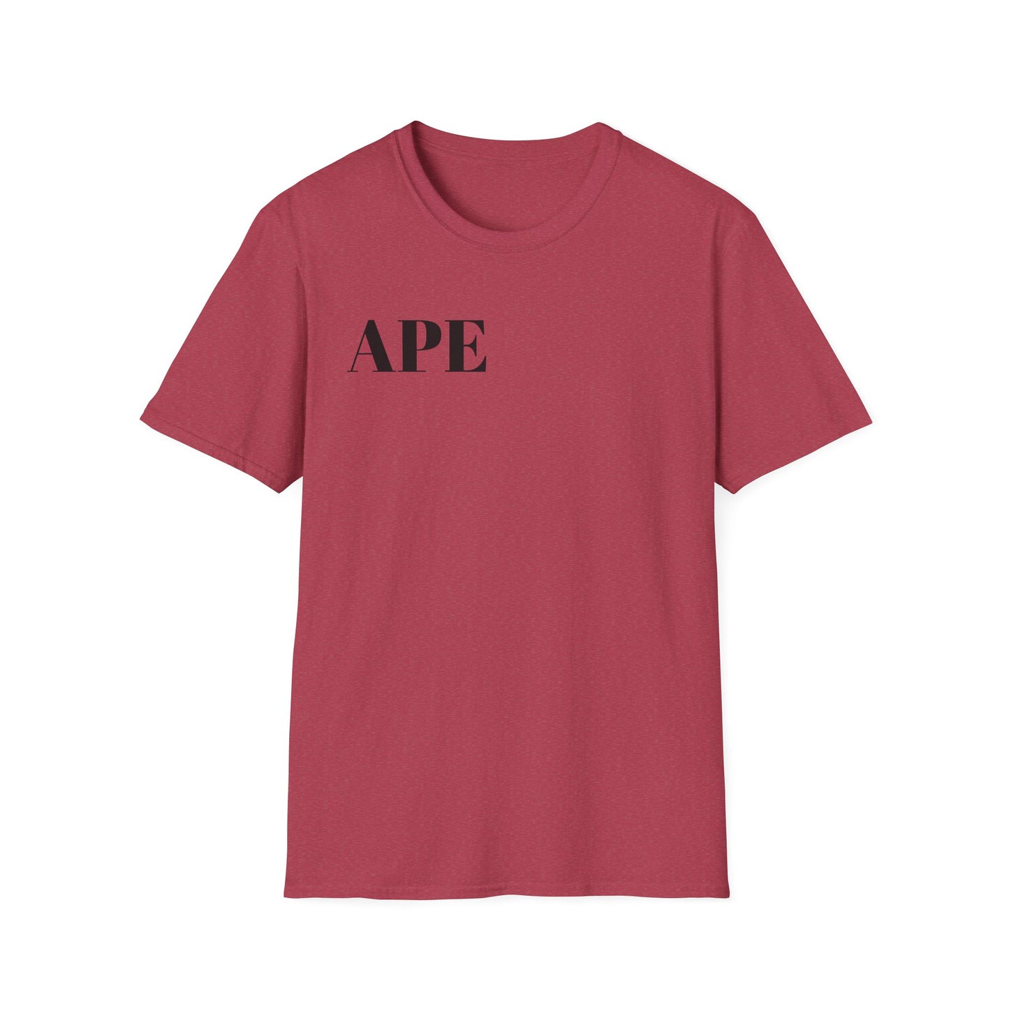 Albino Ape Unisex T-Shirt - Funny Animal Tee, Gift for Ape Lovers
