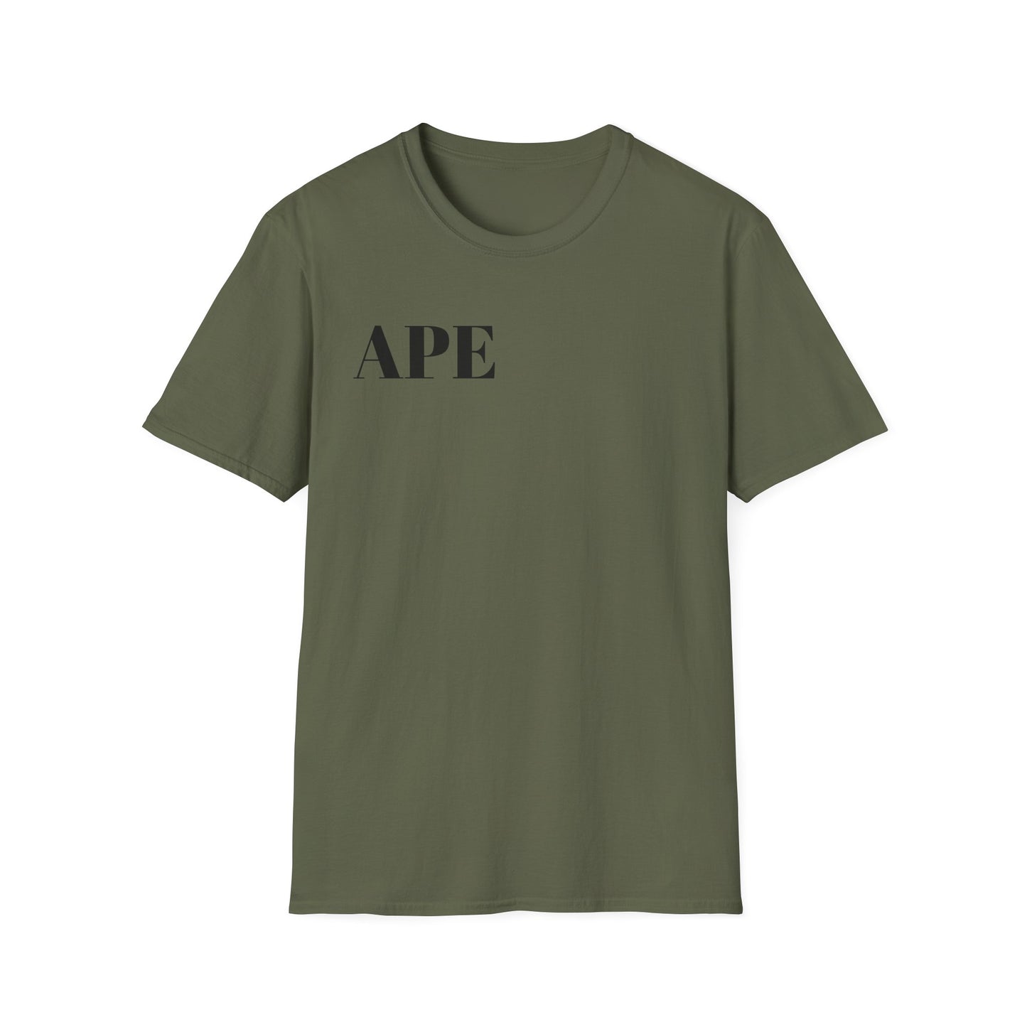 Albino Ape Unisex T-Shirt - Funny Animal Tee, Gift for Ape Lovers