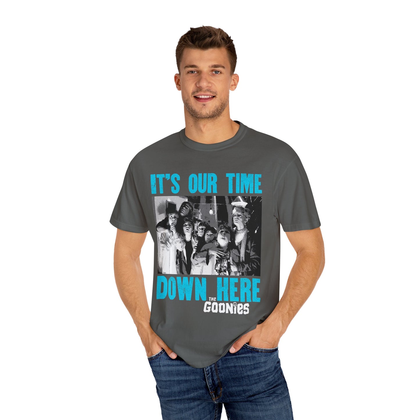 T-Shirt 'its our time down here, goonies'