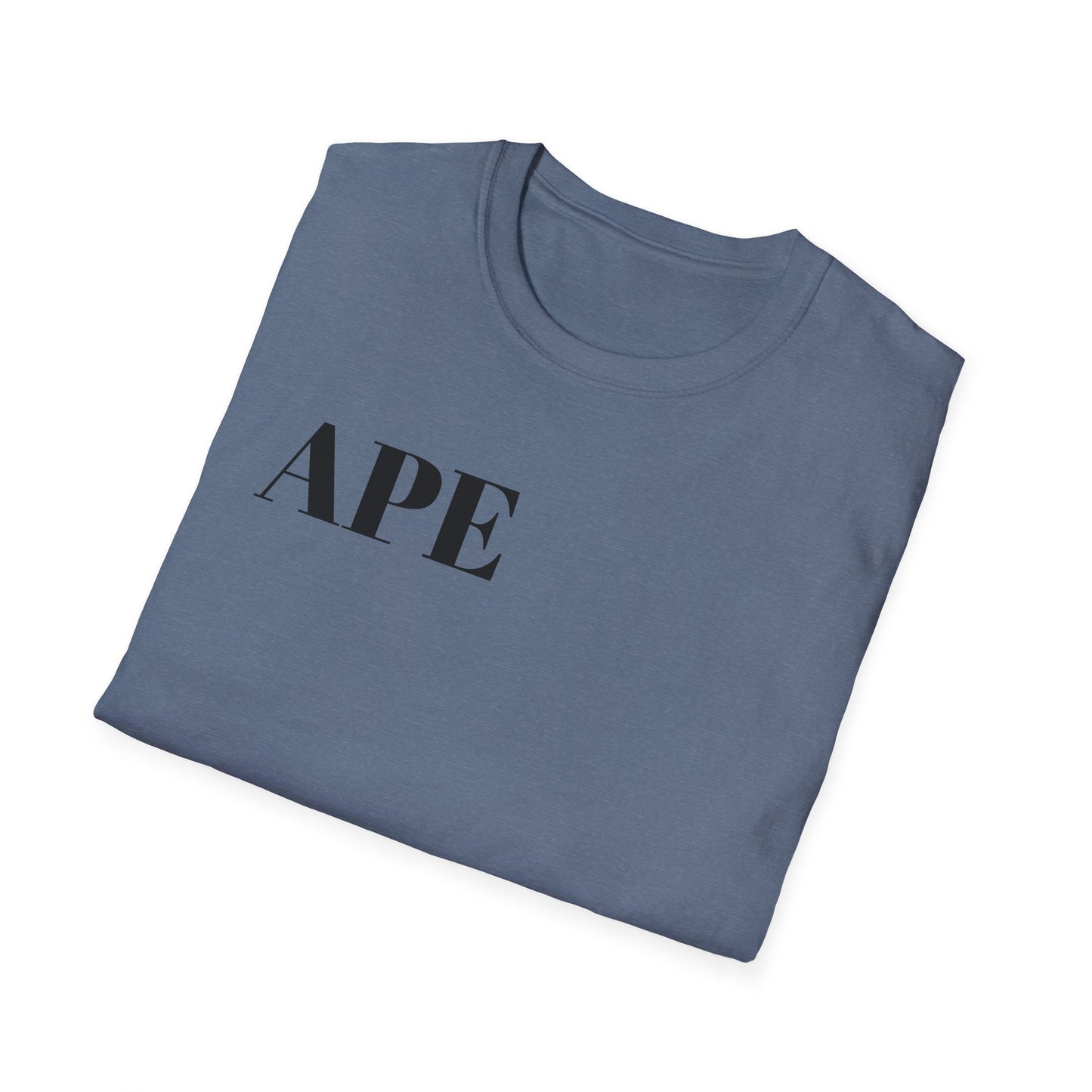 Albino Ape Unisex T-Shirt - Funny Animal Tee, Gift for Ape Lovers