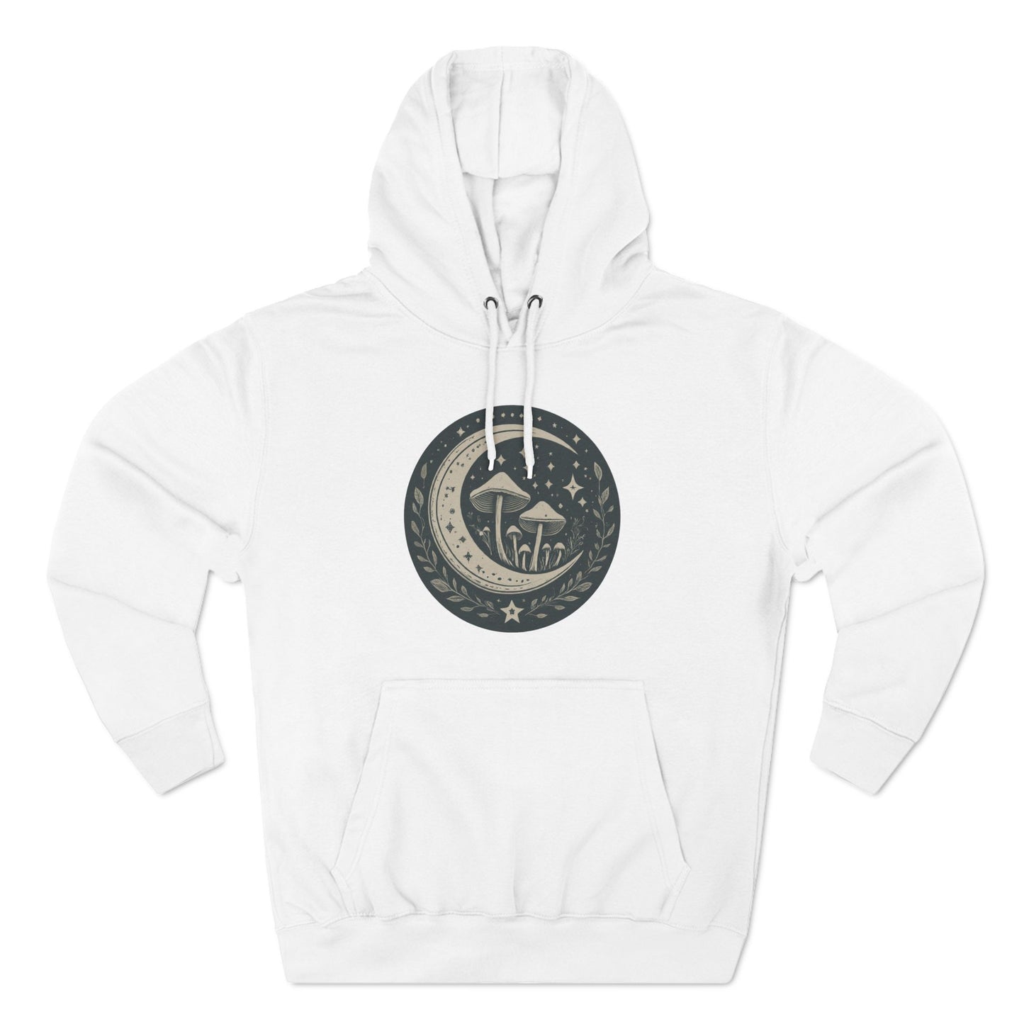 Three-Panel Fleece Hoodie