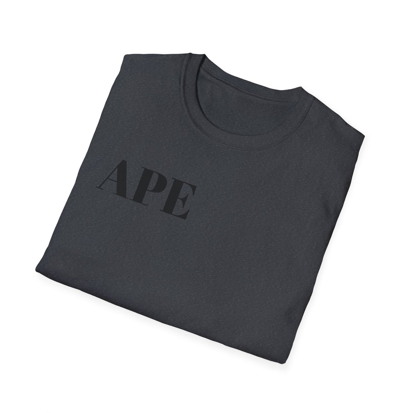 Albino Ape Unisex T-Shirt - Funny Animal Tee, Gift for Ape Lovers