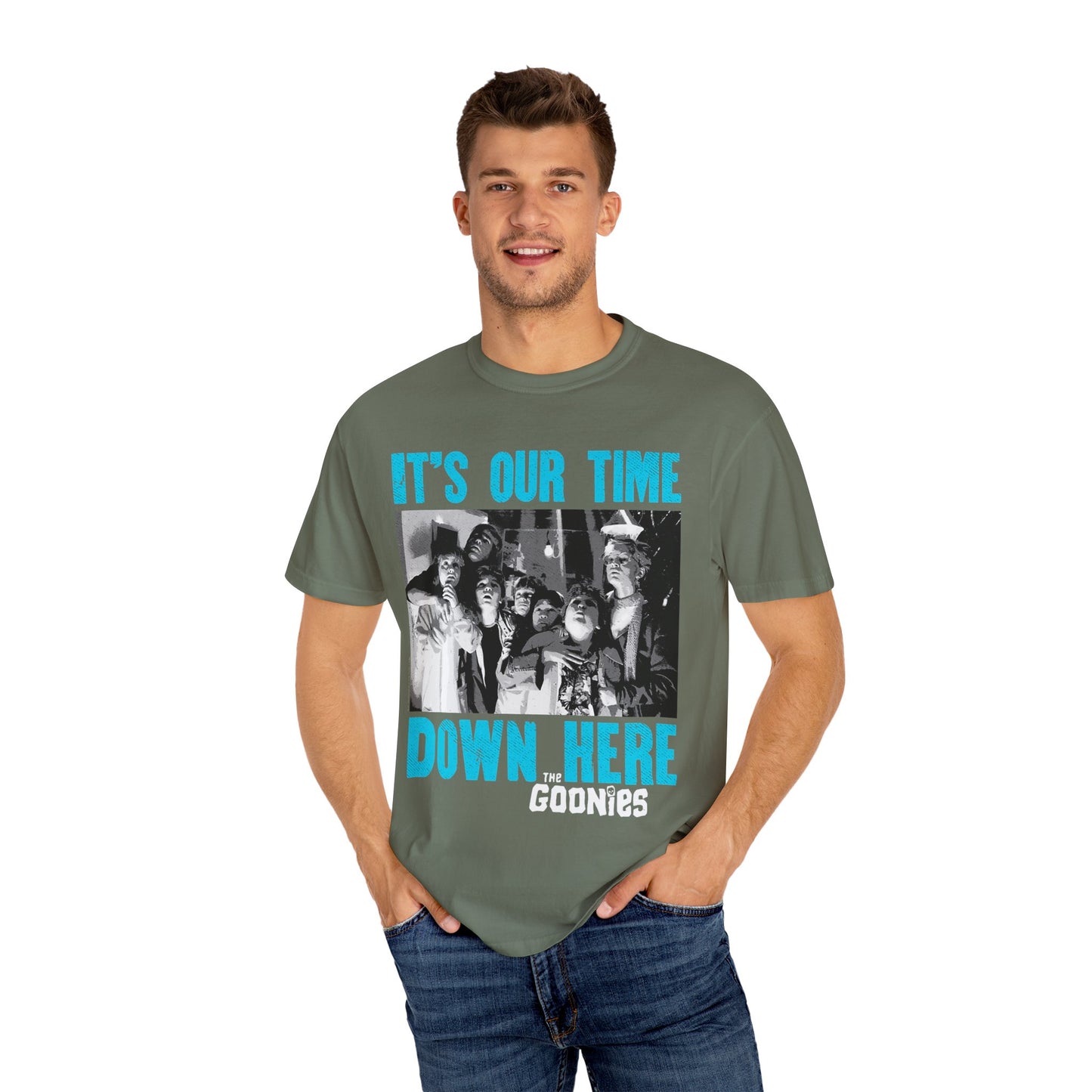 T-Shirt 'its our time down here, goonies'