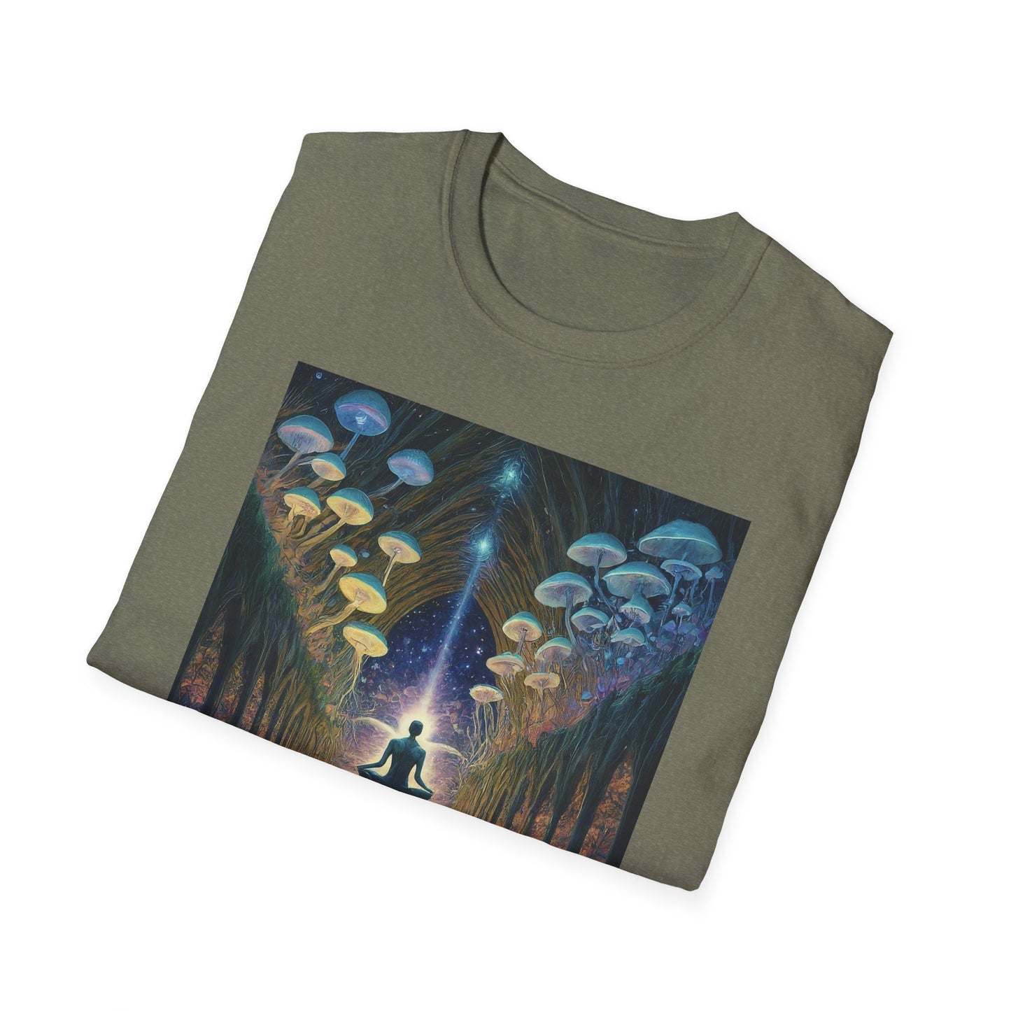 Mystical Meditation T-Shirt | Cosmic Vibes Unisex Tee
