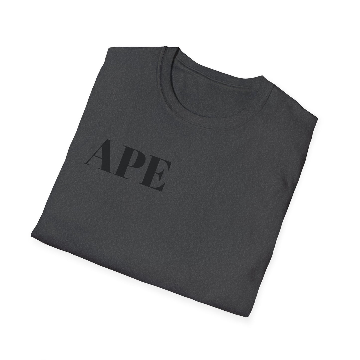 Albino Ape Unisex T-Shirt - Funny Animal Tee, Gift for Ape Lovers