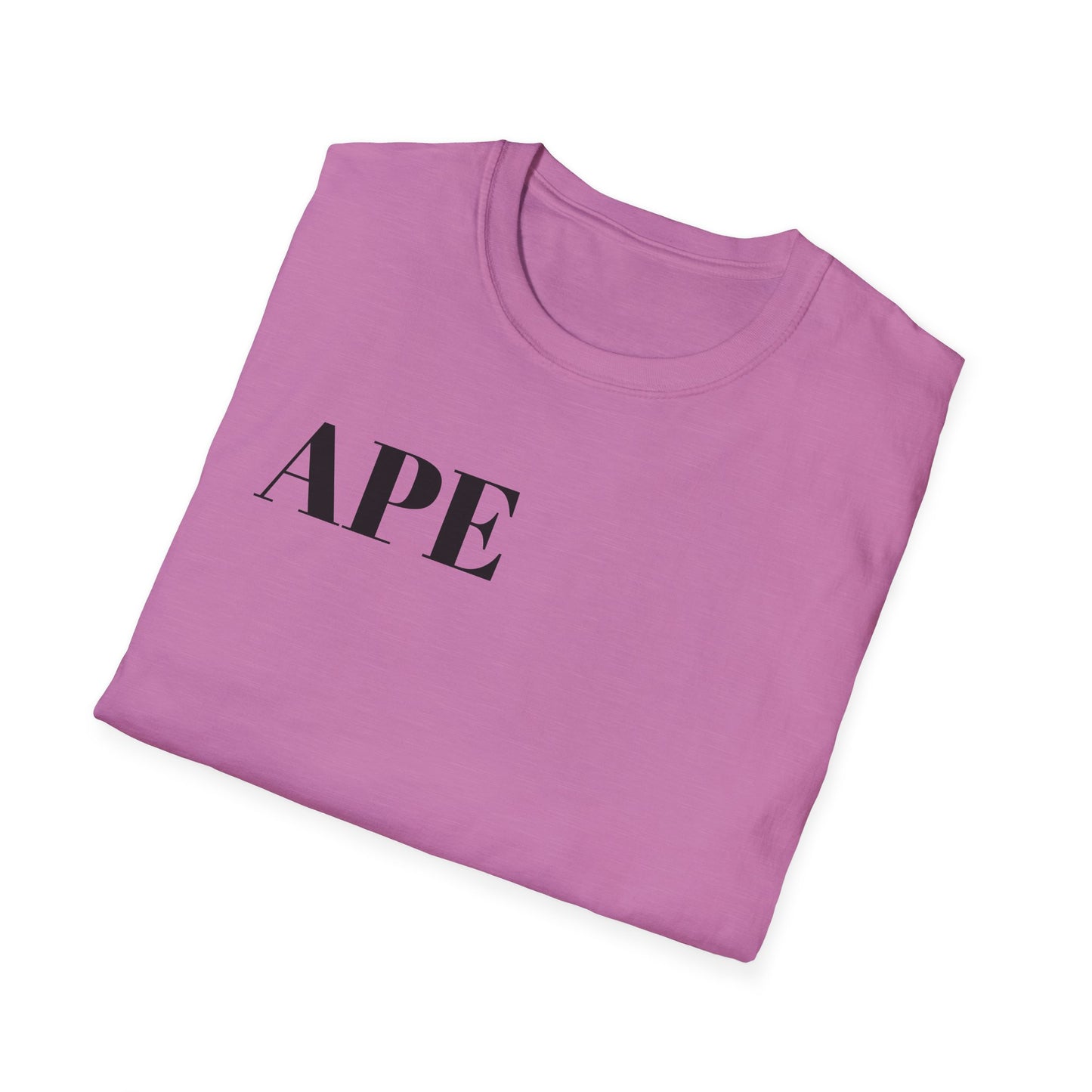 Albino Ape Unisex T-Shirt - Funny Animal Tee, Gift for Ape Lovers