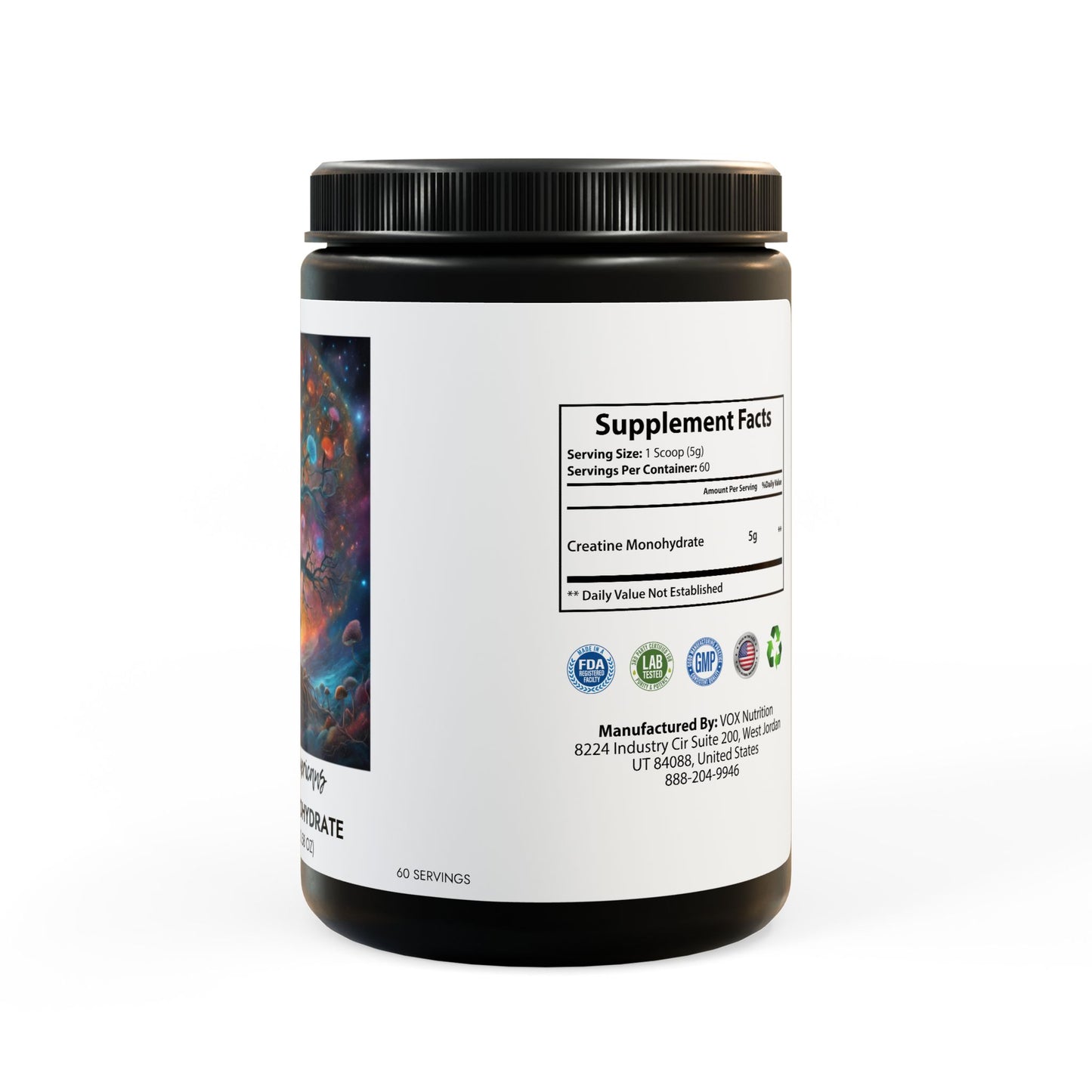 Creatine Monohydrate Supplement (300g, 10.58oz)