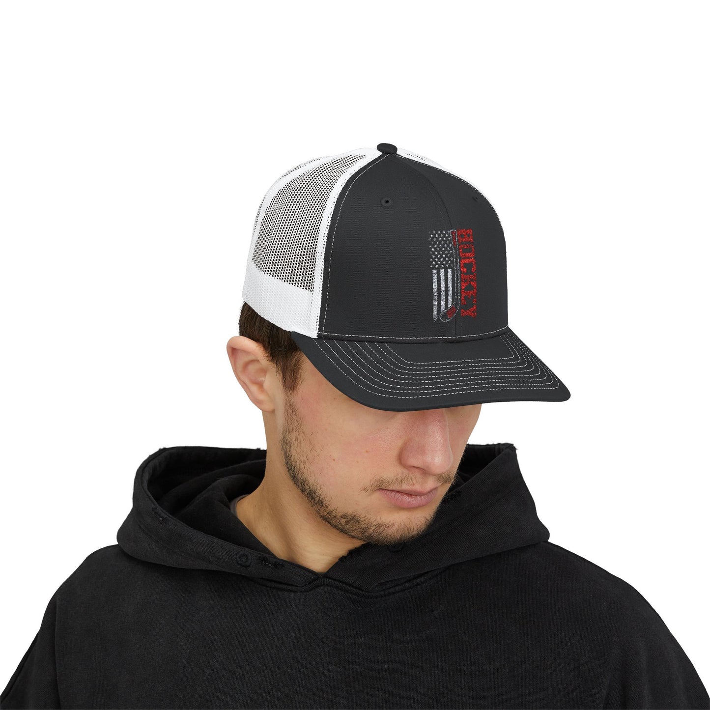 Hockey Snapback Cap for Trucker Lovers