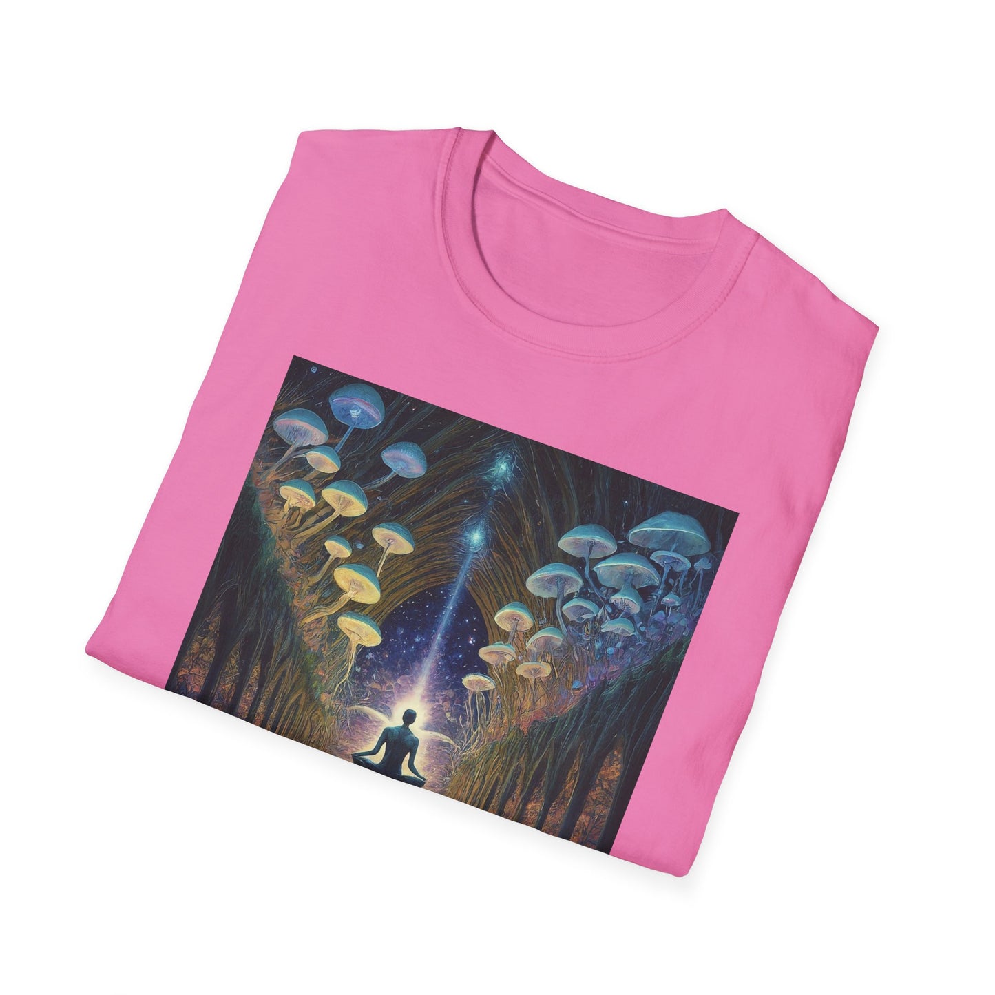 Mystical Meditation T-Shirt | Cosmic Vibes Unisex Tee