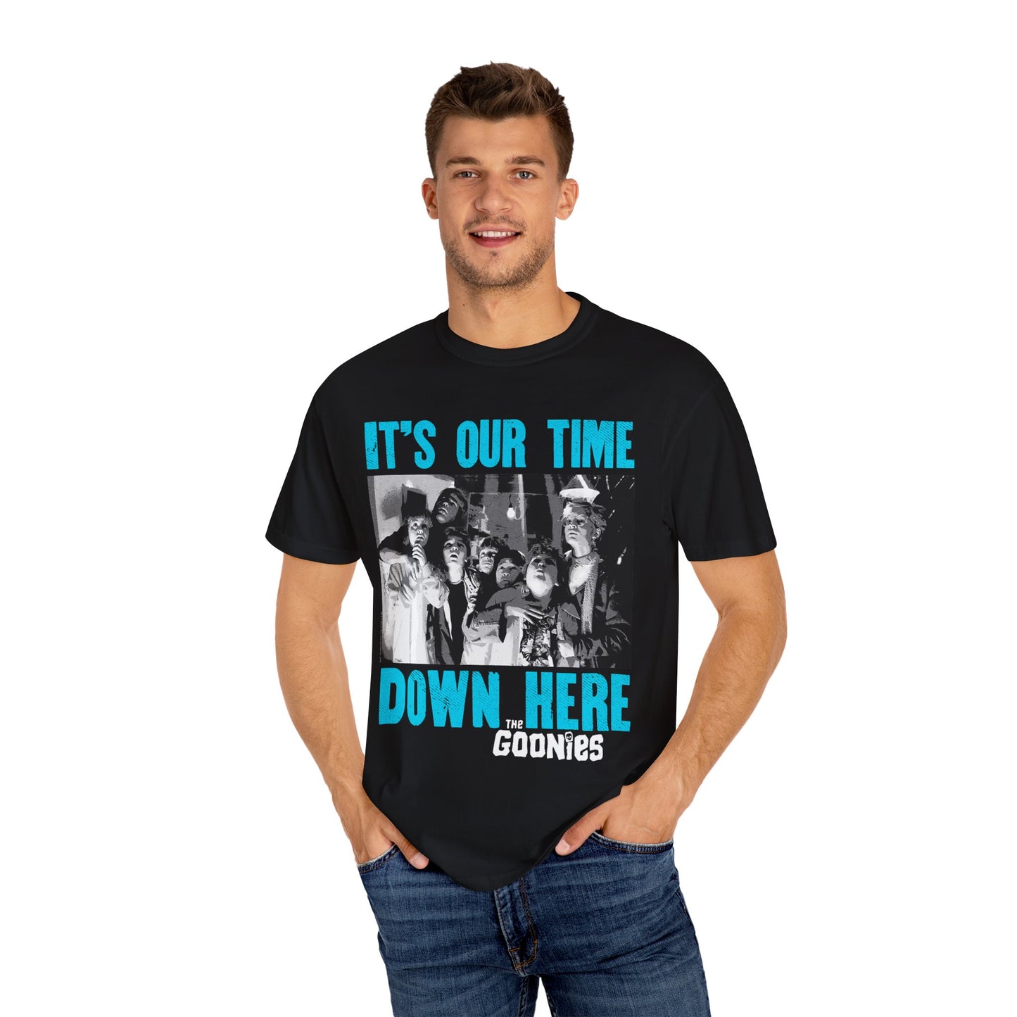 T-Shirt 'its our time down here, goonies'