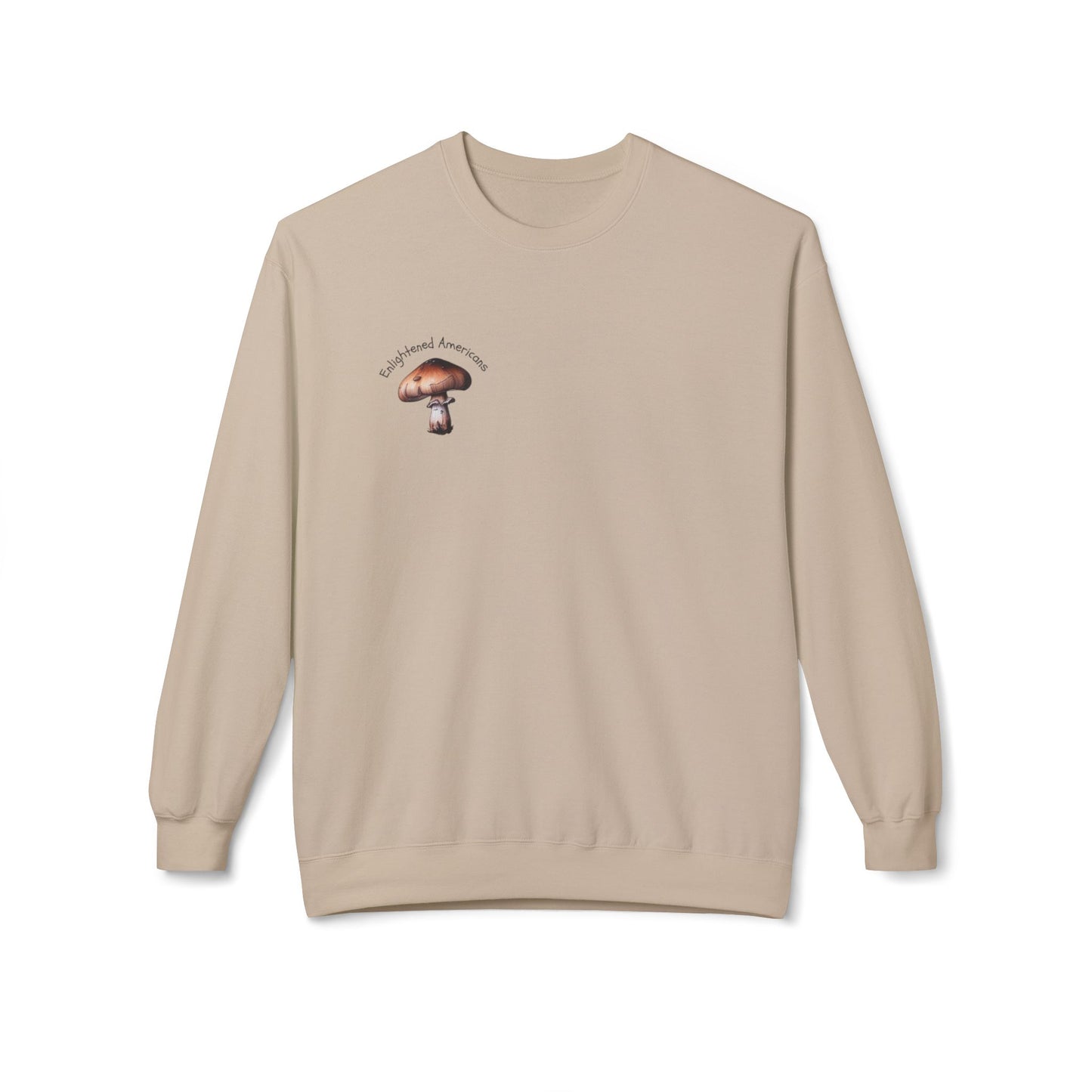 Interconnectedness of all Things Mushroom Crewneck Sweatshirt