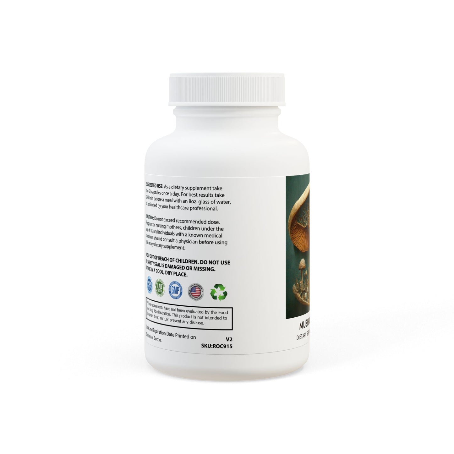 Mushroom Blend Supplement (60 Capsules)