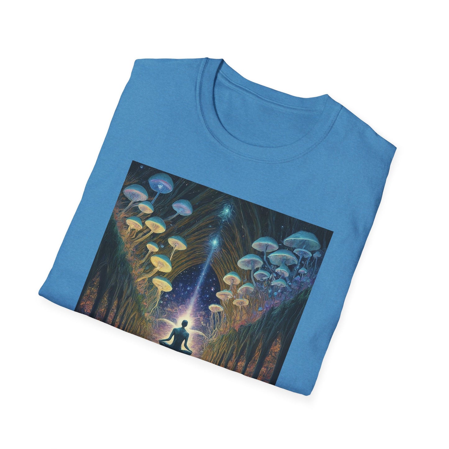 Mystical Meditation T-Shirt | Cosmic Vibes Unisex Tee