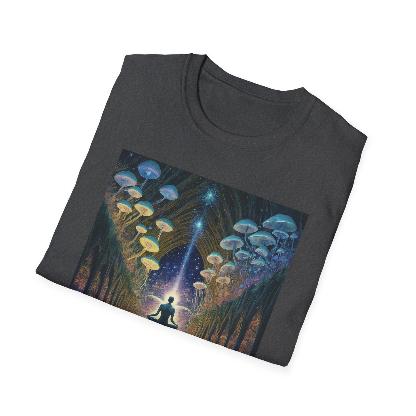 Mystical Meditation T-Shirt | Cosmic Vibes Unisex Tee