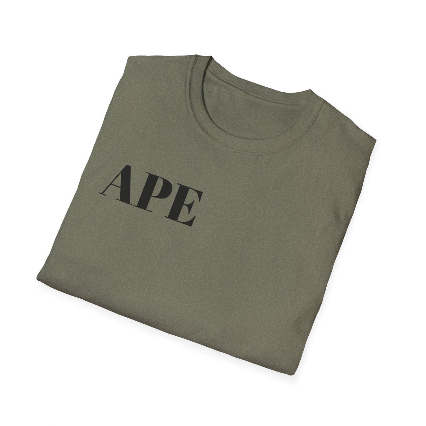 Albino Ape Unisex T-Shirt - Funny Animal Tee, Gift for Ape Lovers