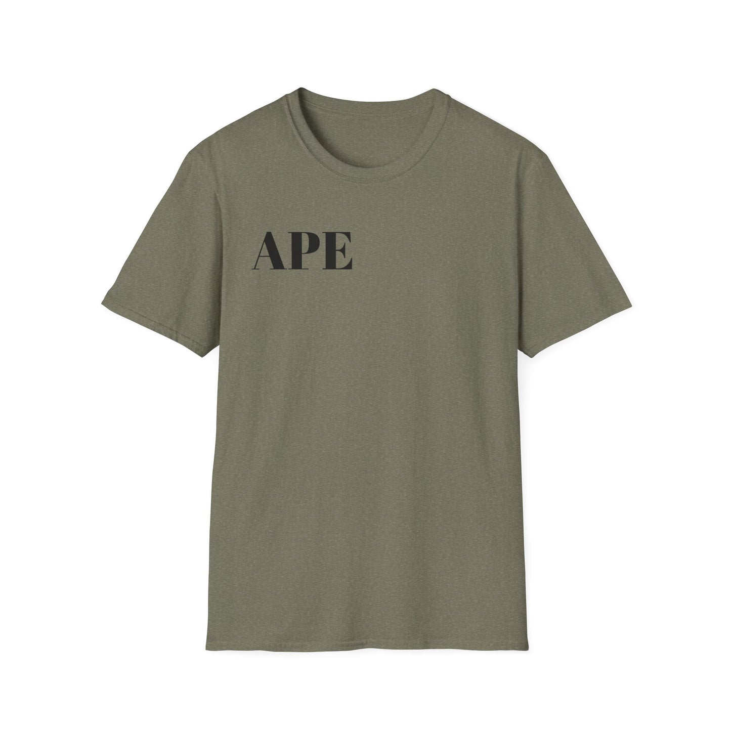 Albino Ape Unisex T-Shirt - Funny Animal Tee, Gift for Ape Lovers