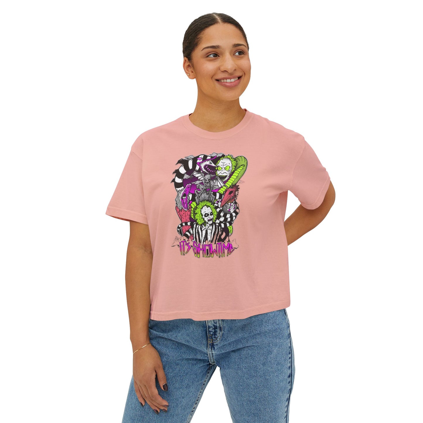 Women's Boxy Tee - Beetlejuice Shirt