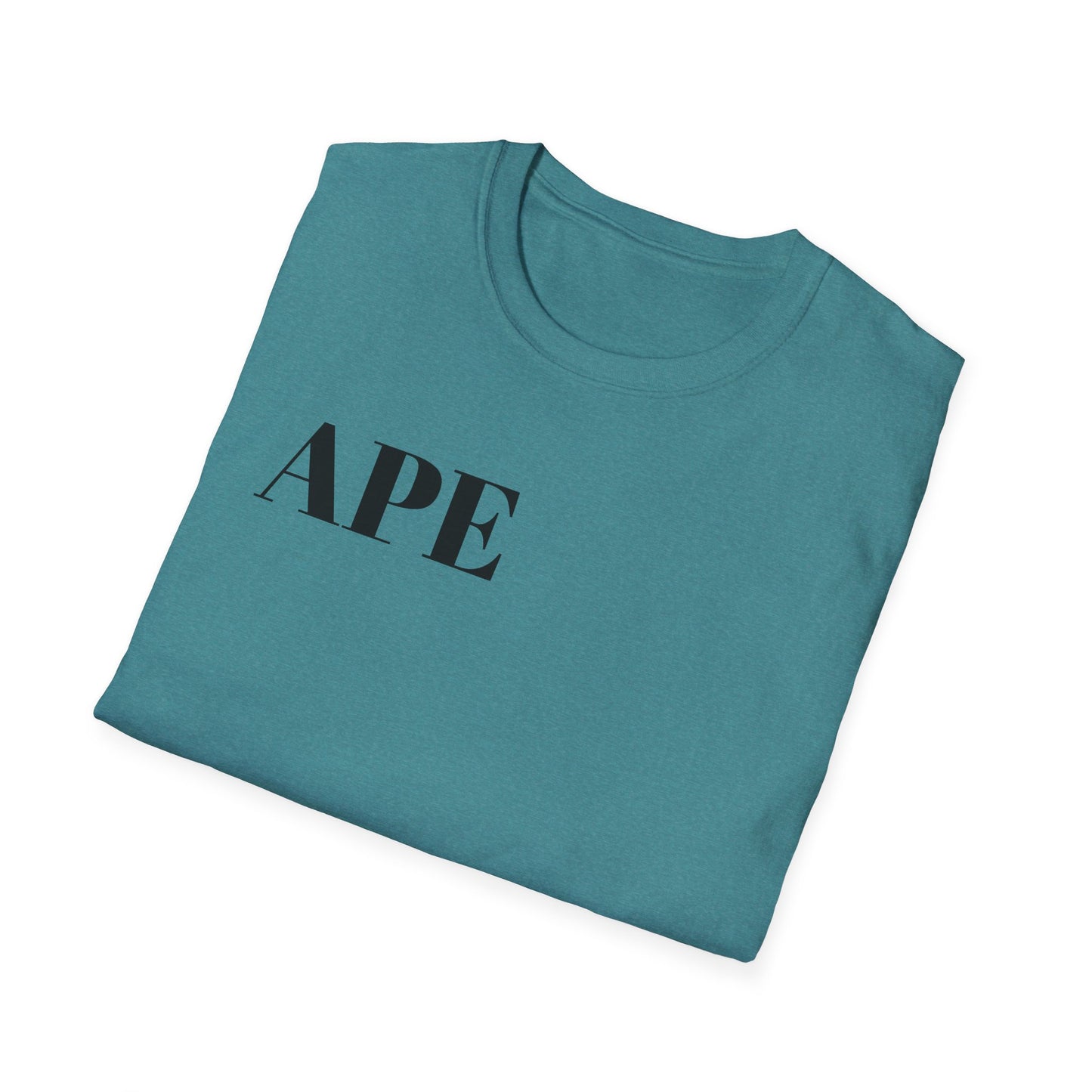 Albino Ape Unisex T-Shirt - Funny Animal Tee, Gift for Ape Lovers