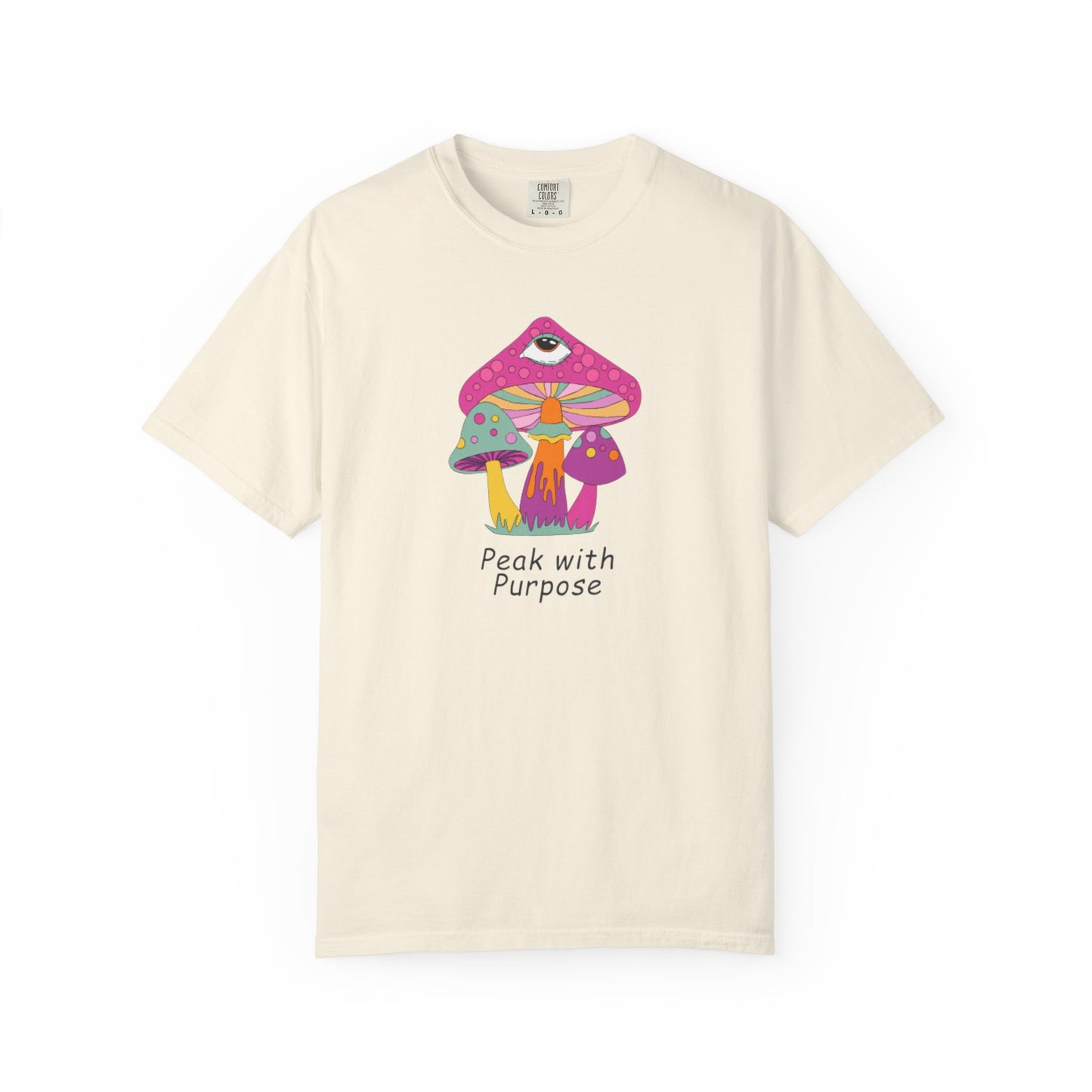 Peak with Purpose T-Shirt for Creative Souls, Unisex Tee, Gift for Nature Lovers, Festival Wear, Bohemian Style