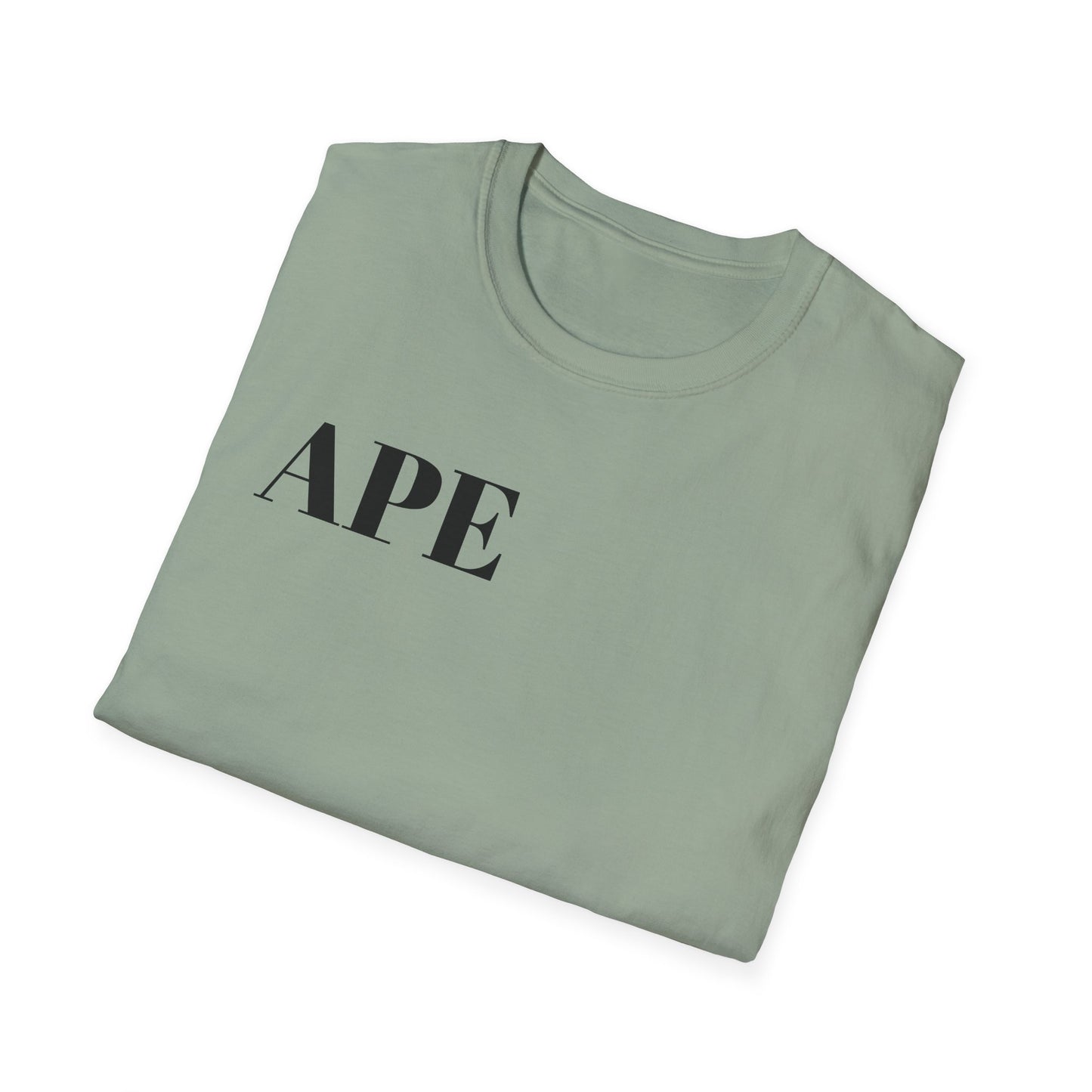Albino Ape Unisex T-Shirt - Funny Animal Tee, Gift for Ape Lovers