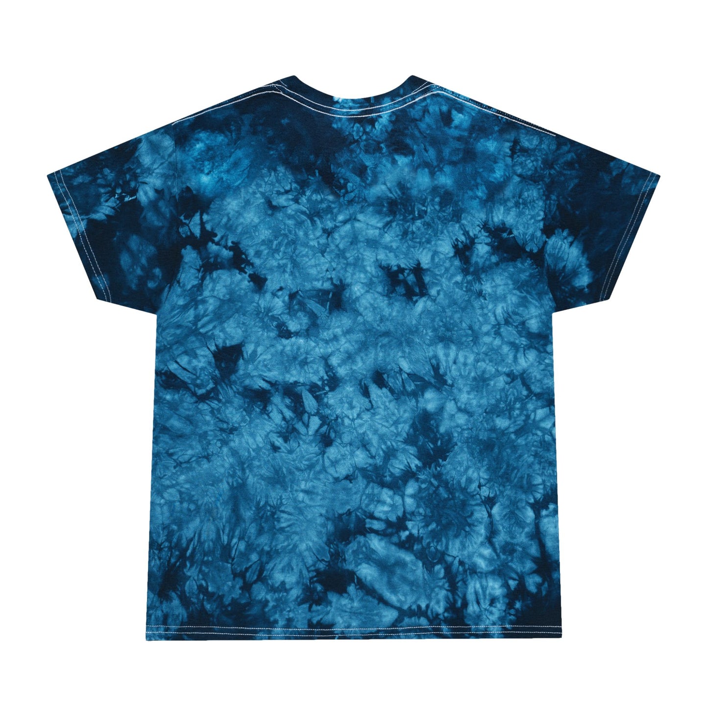 Tie-Dye Tee, Crystal - Mystical Sacred Geometry Mushroom Design